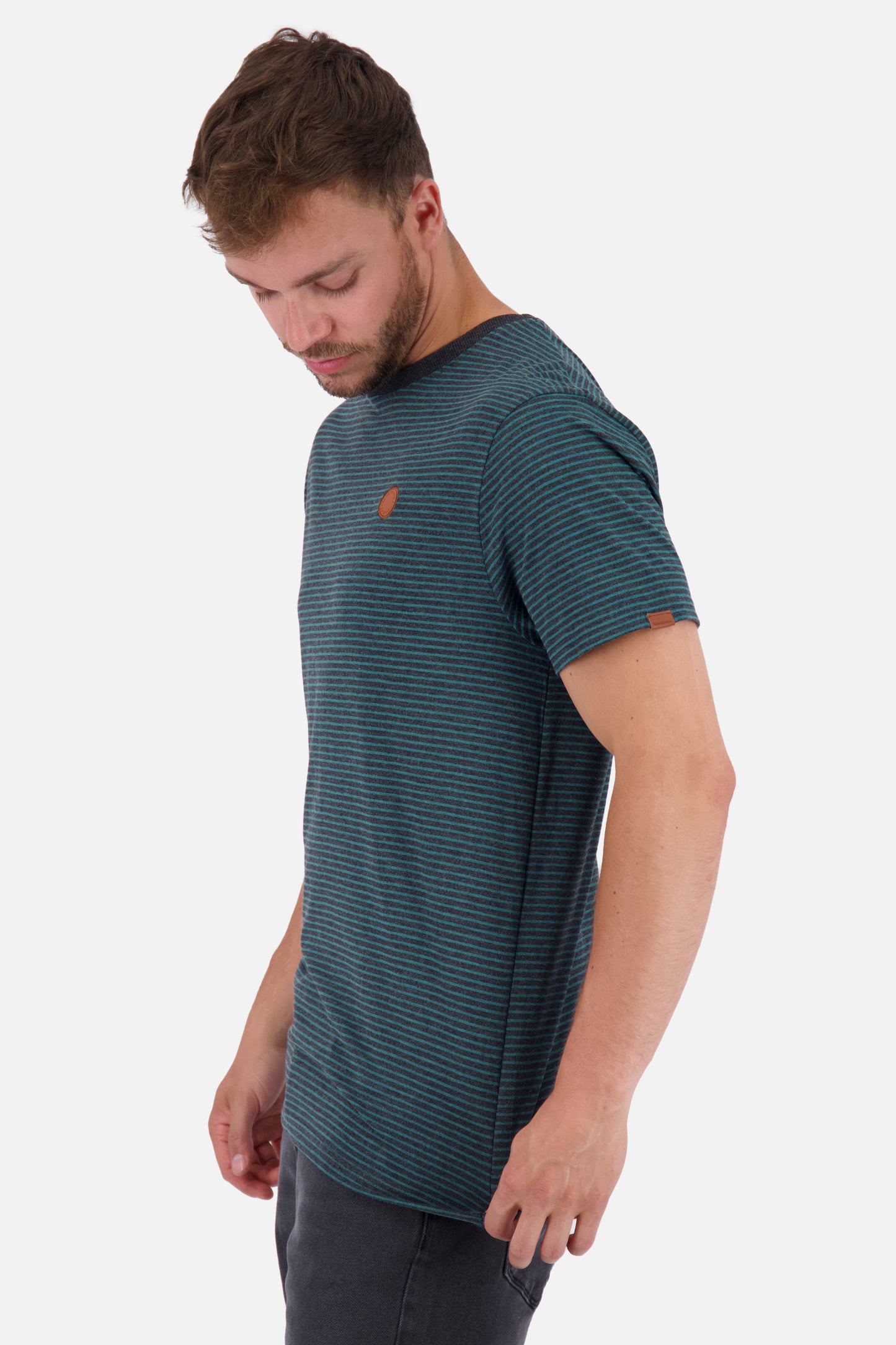 Modisches Herrenshirt- NicAK Z von Alife and Kickin für den maritimen Look Schwarz