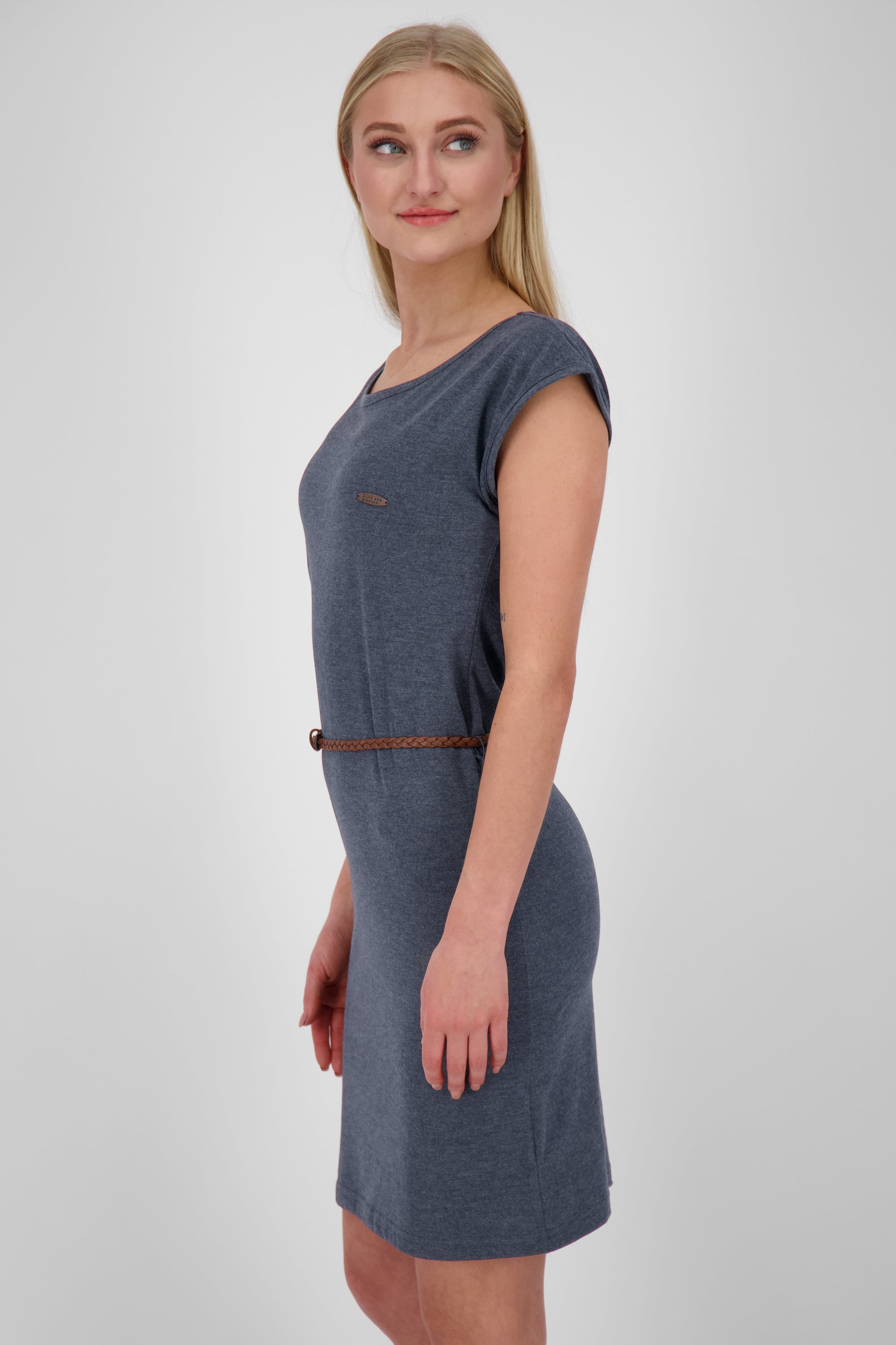 Damen Sommerkleid ElliAK - In farbenfrohen Designs Dunkelblau