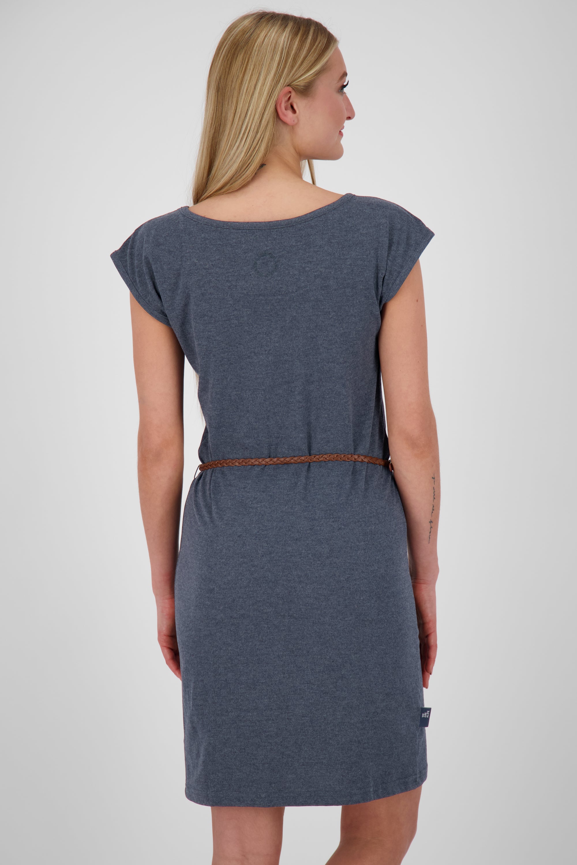 Damen Sommerkleid ElliAK - In farbenfrohen Designs Dunkelblau