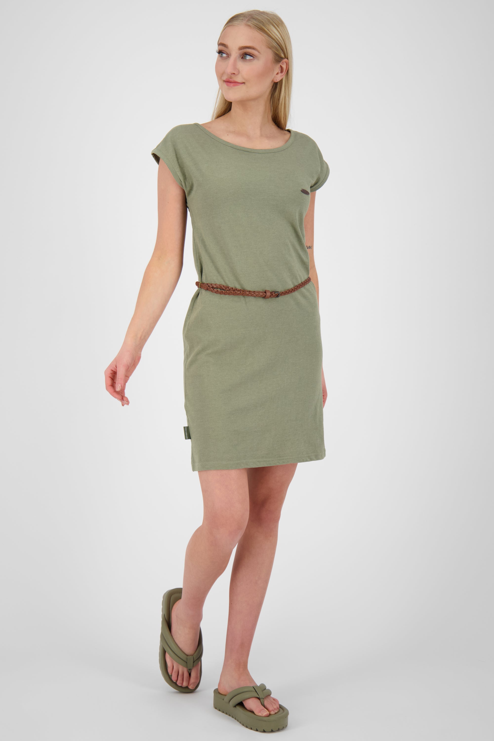 Damen Sommerkleid ElliAK - In farbenfrohen Designs Grün