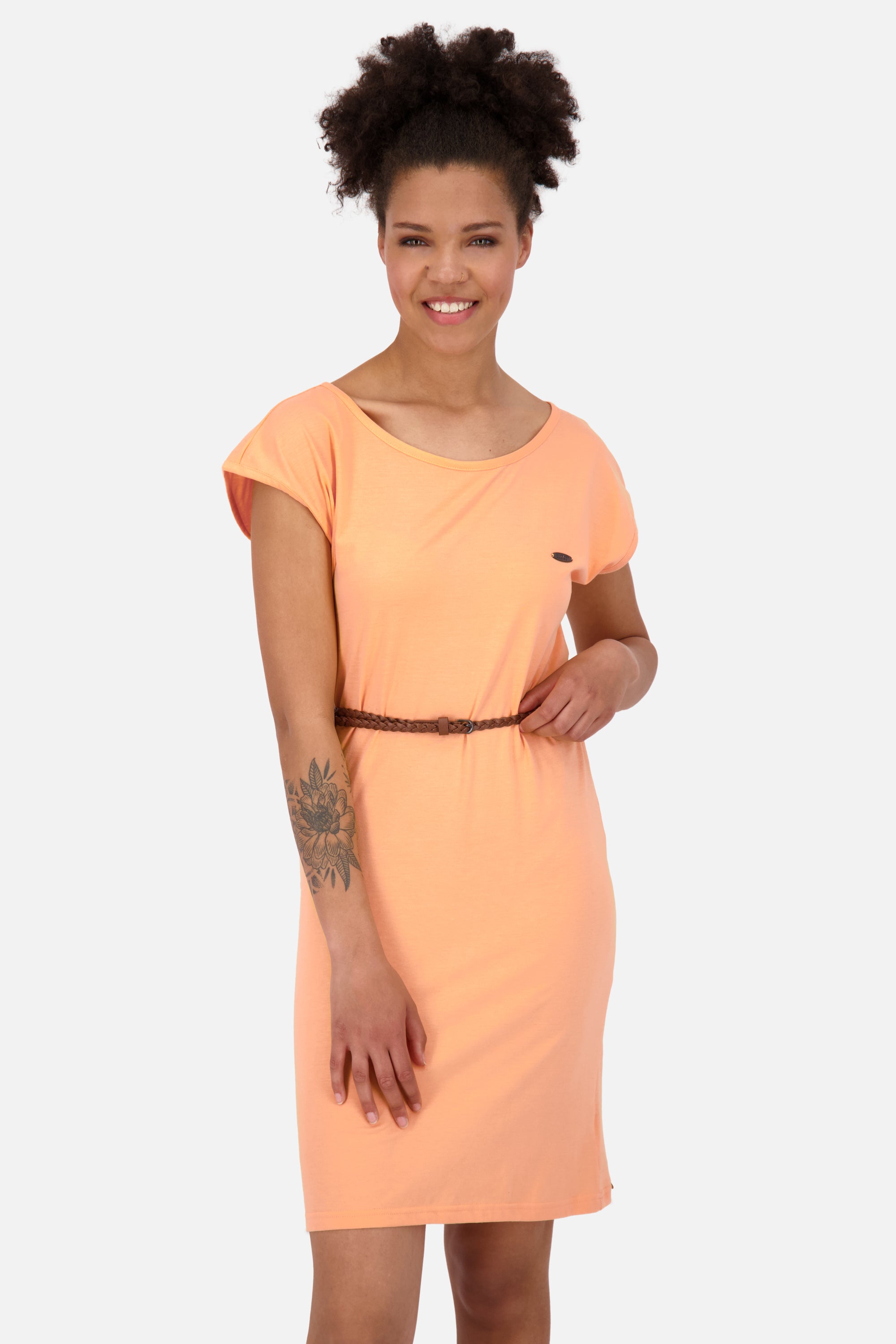 ElliAK A Shirt Dress Orange