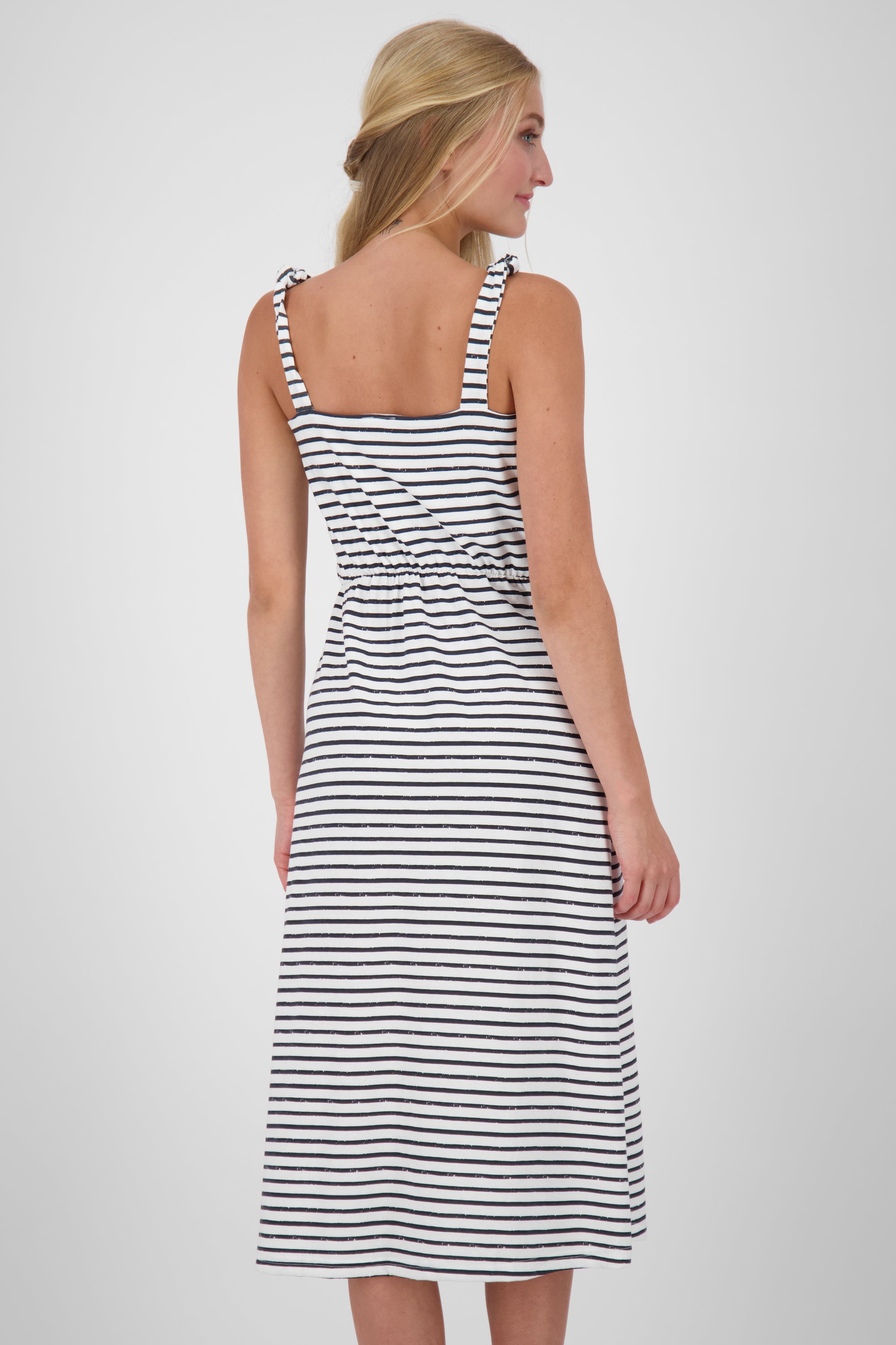 Alife and Kickin Damen Sommerkleid - Ärmelloses Freizeitkleid MelinaAK Weiß