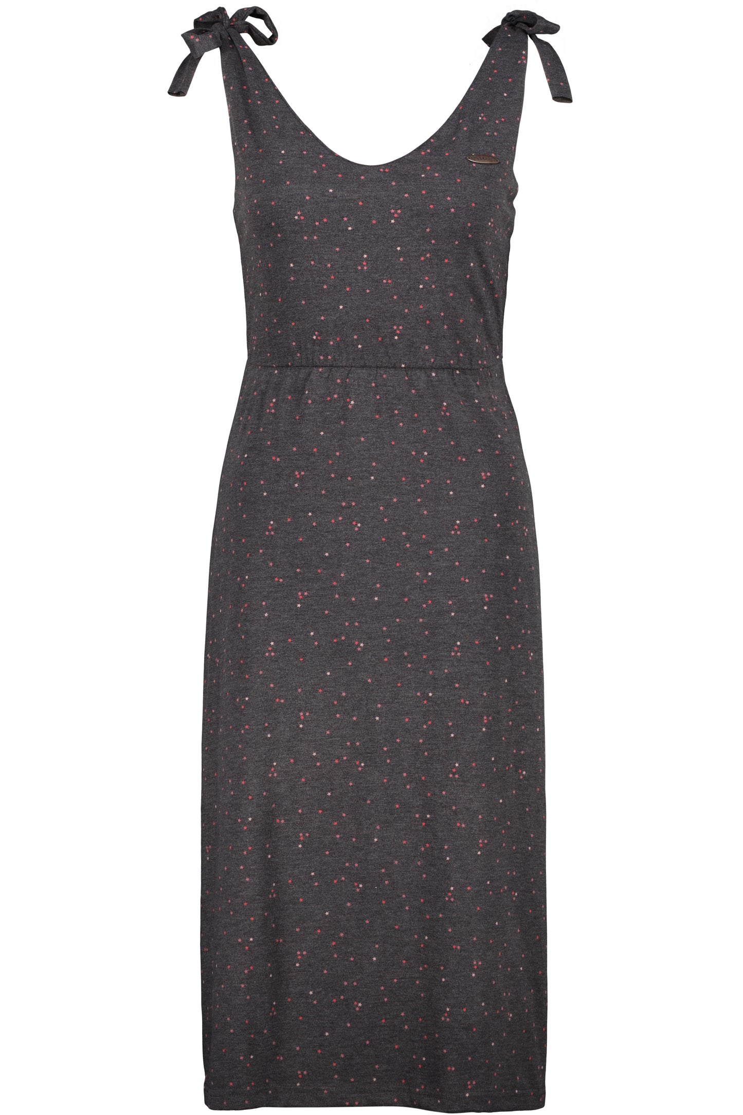 Alife and Kickin Kleid MelinaAK B - raffinierter Rückenansicht Schwarz