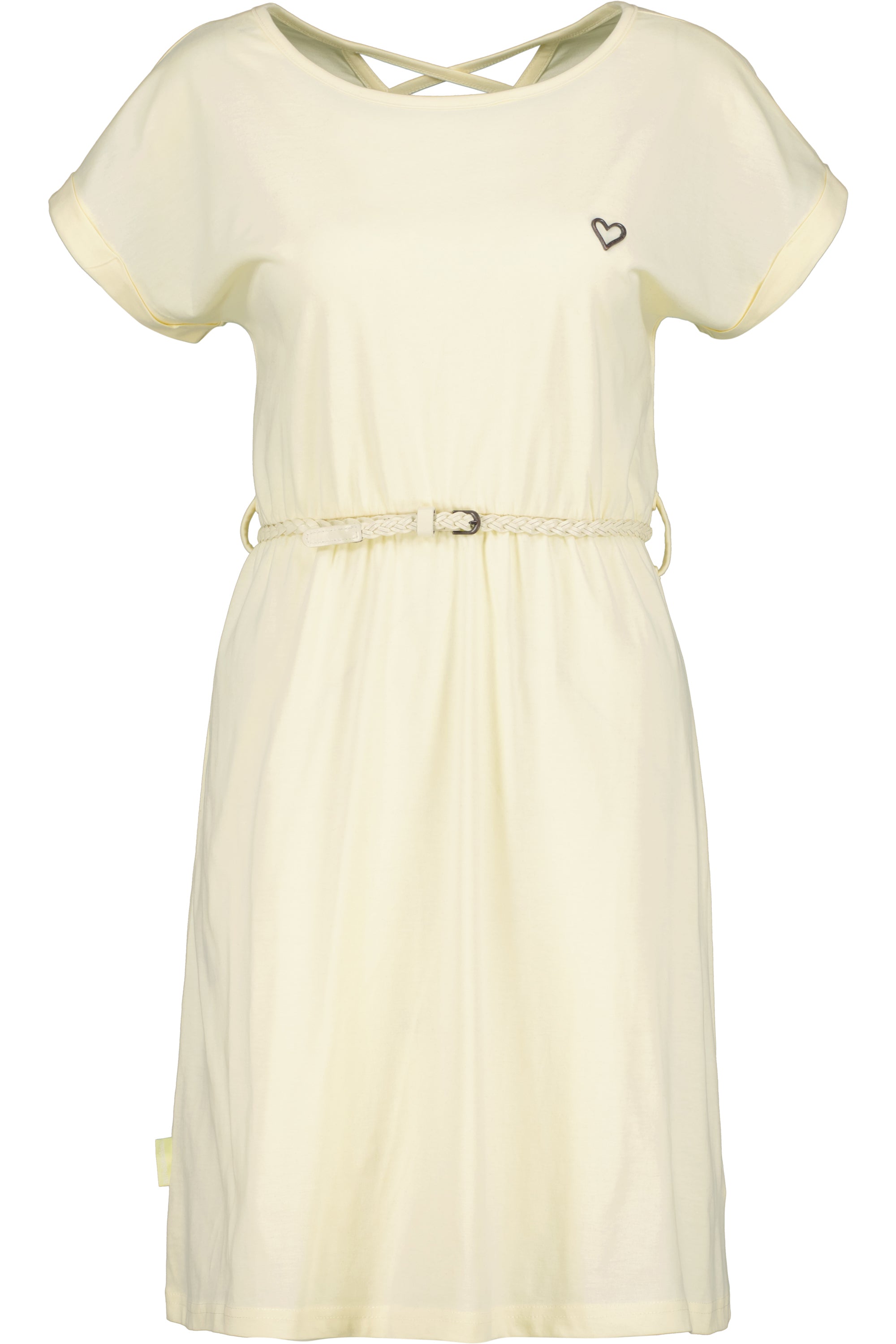 Bequemes Freizeitkleid NoraAK für den Sommer Gelb