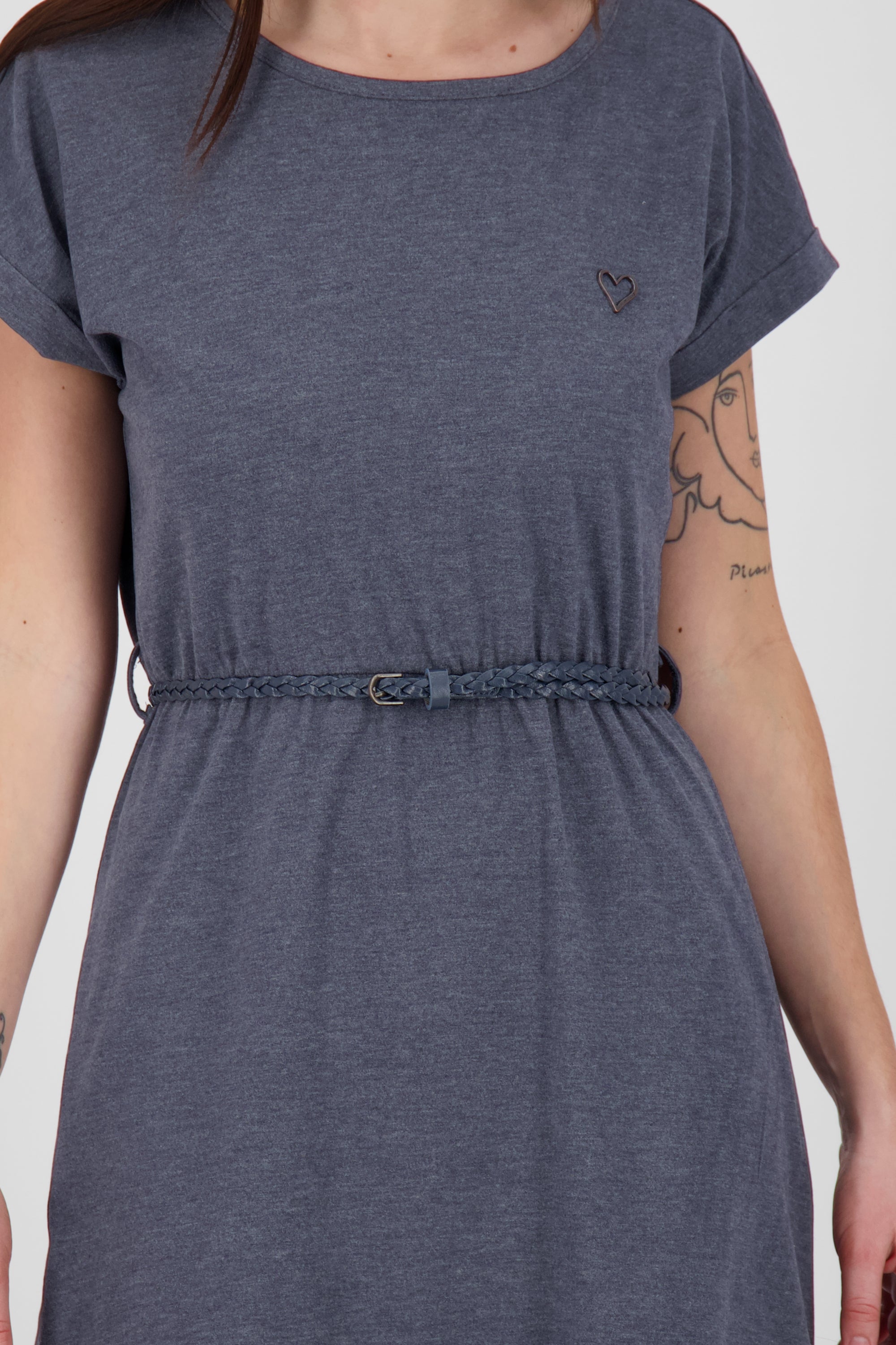 Bequemes Freizeitkleid NoraAK für den Sommer Dunkelblau