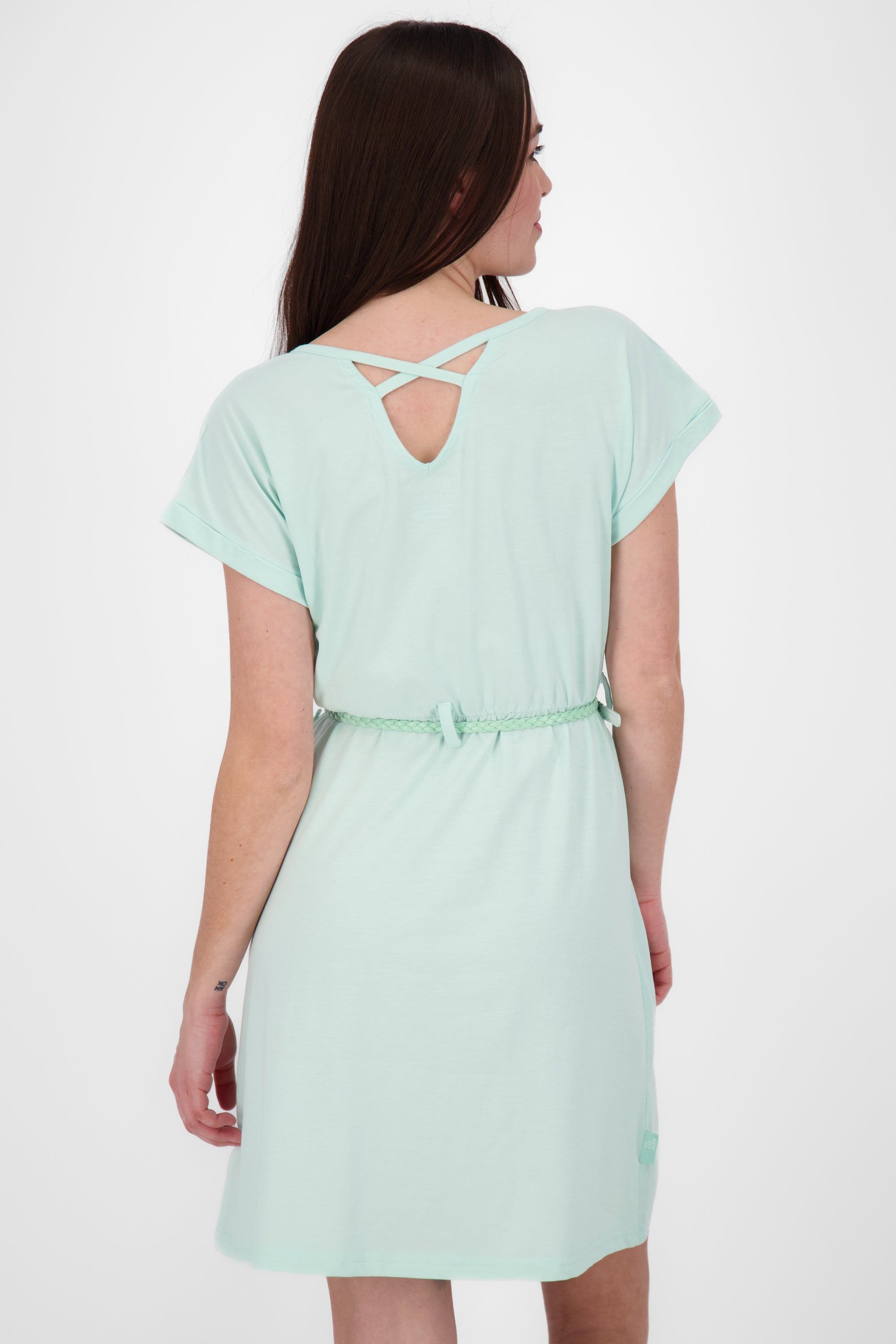 Bequemes Freizeitkleid NoraAK für den Sommer Hellgrün