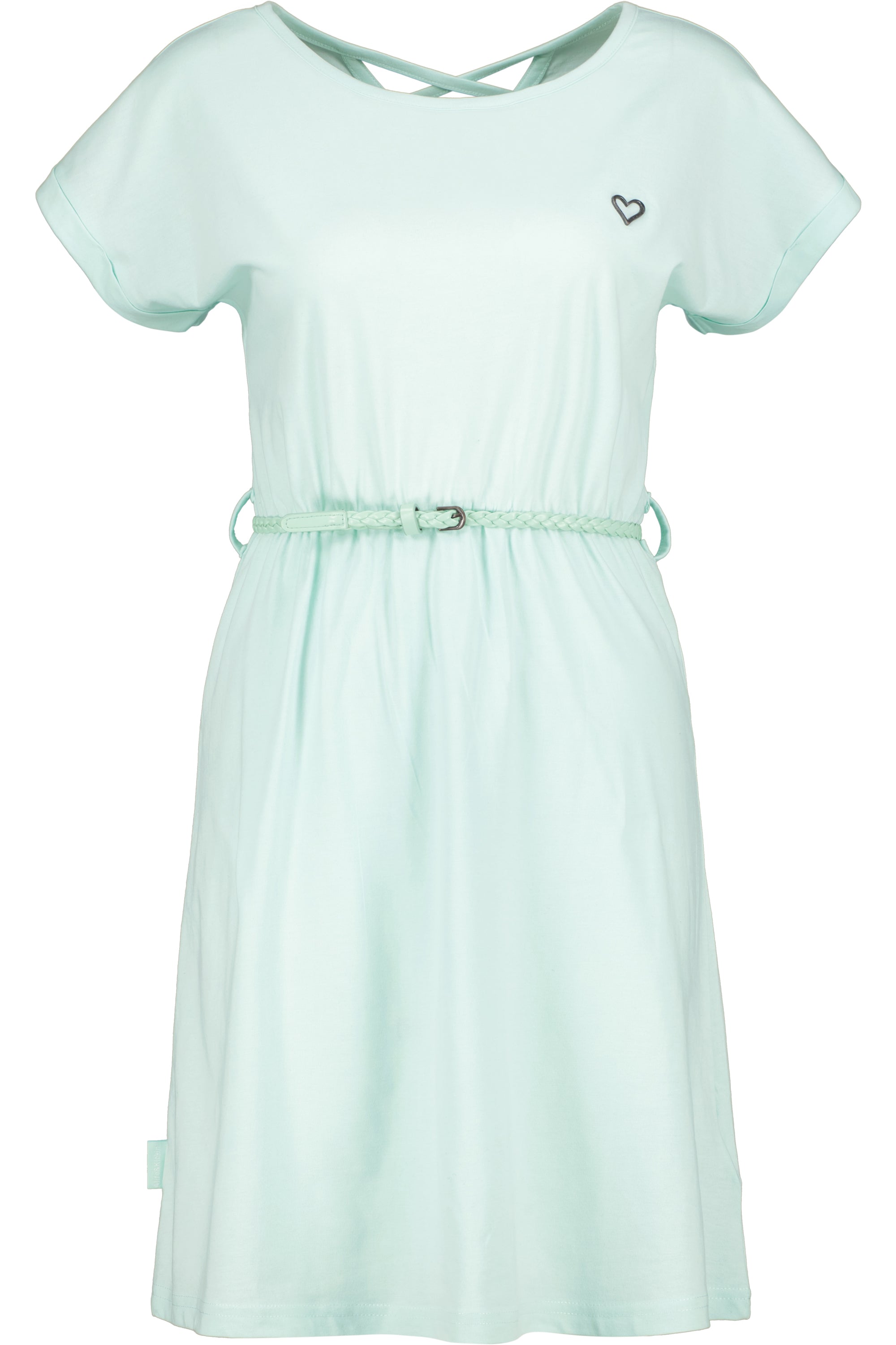 Bequemes Freizeitkleid NoraAK für den Sommer Hellgrün