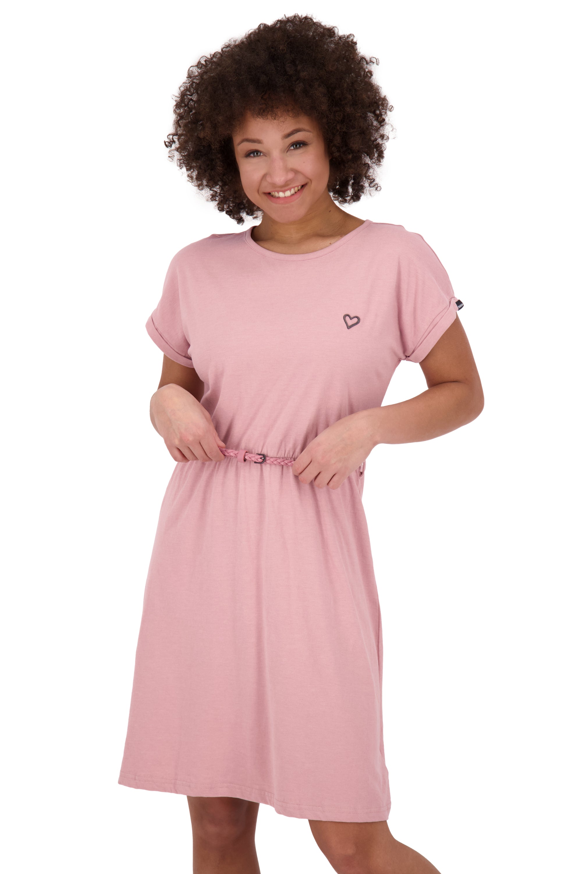 Feminines Freizeitkleid NoraAK A - Alife and Kickin Rosa