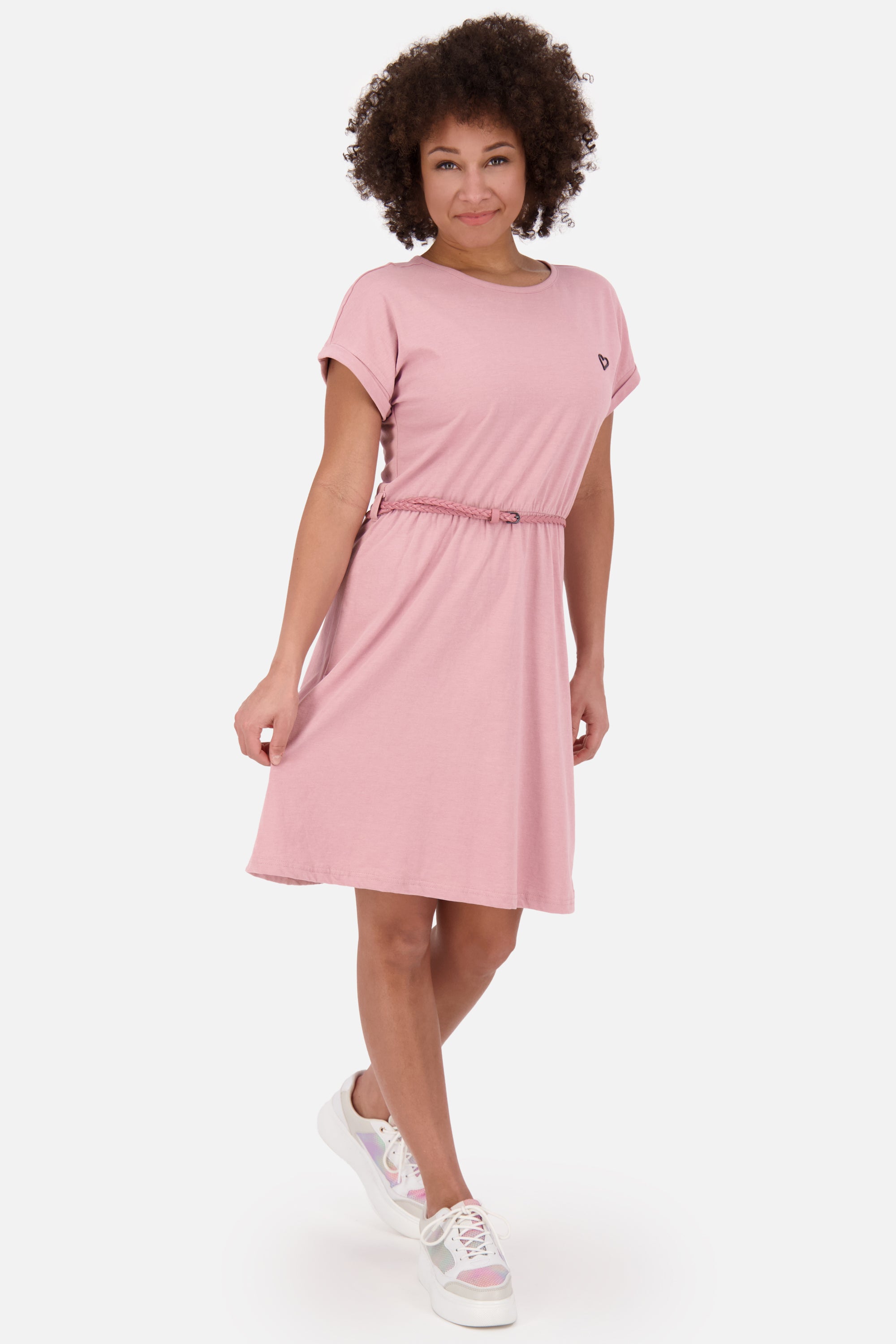 Feminines Freizeitkleid NoraAK A - Alife and Kickin Rosa