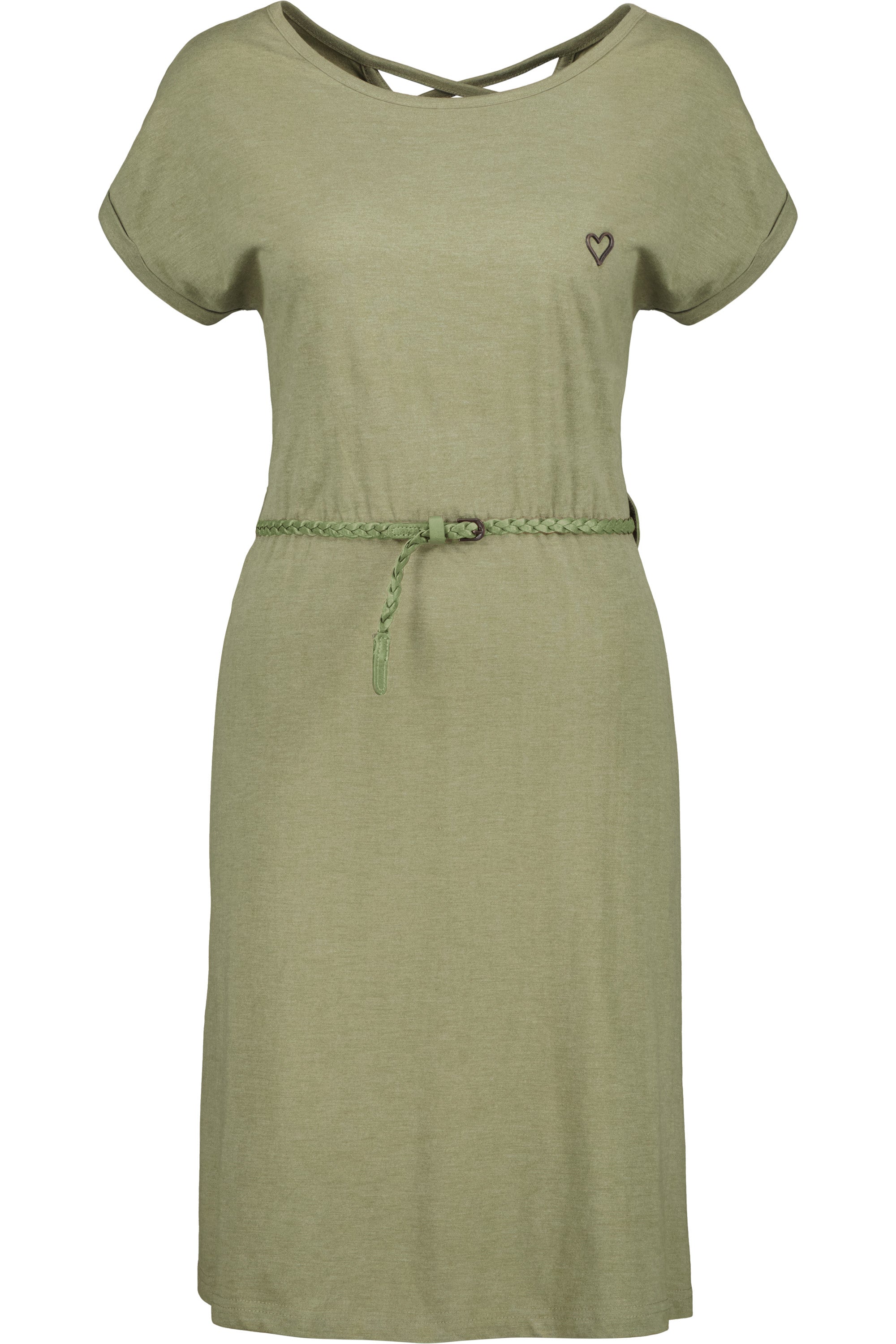 Feminines Freizeitkleid NoraAK A - Alife and Kickin Grün