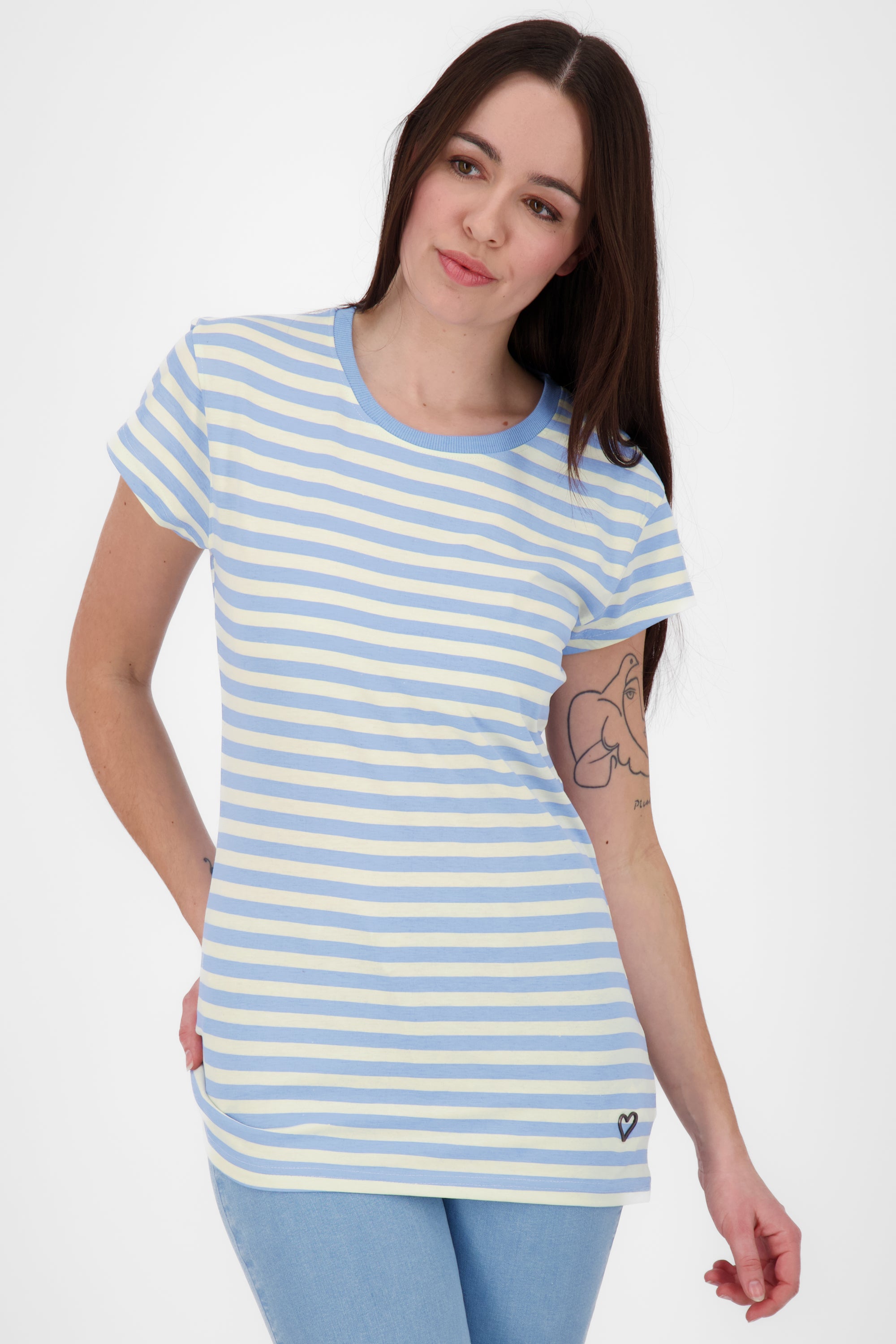 Sommerliches Damenshirt AmandaAK A Hellblau