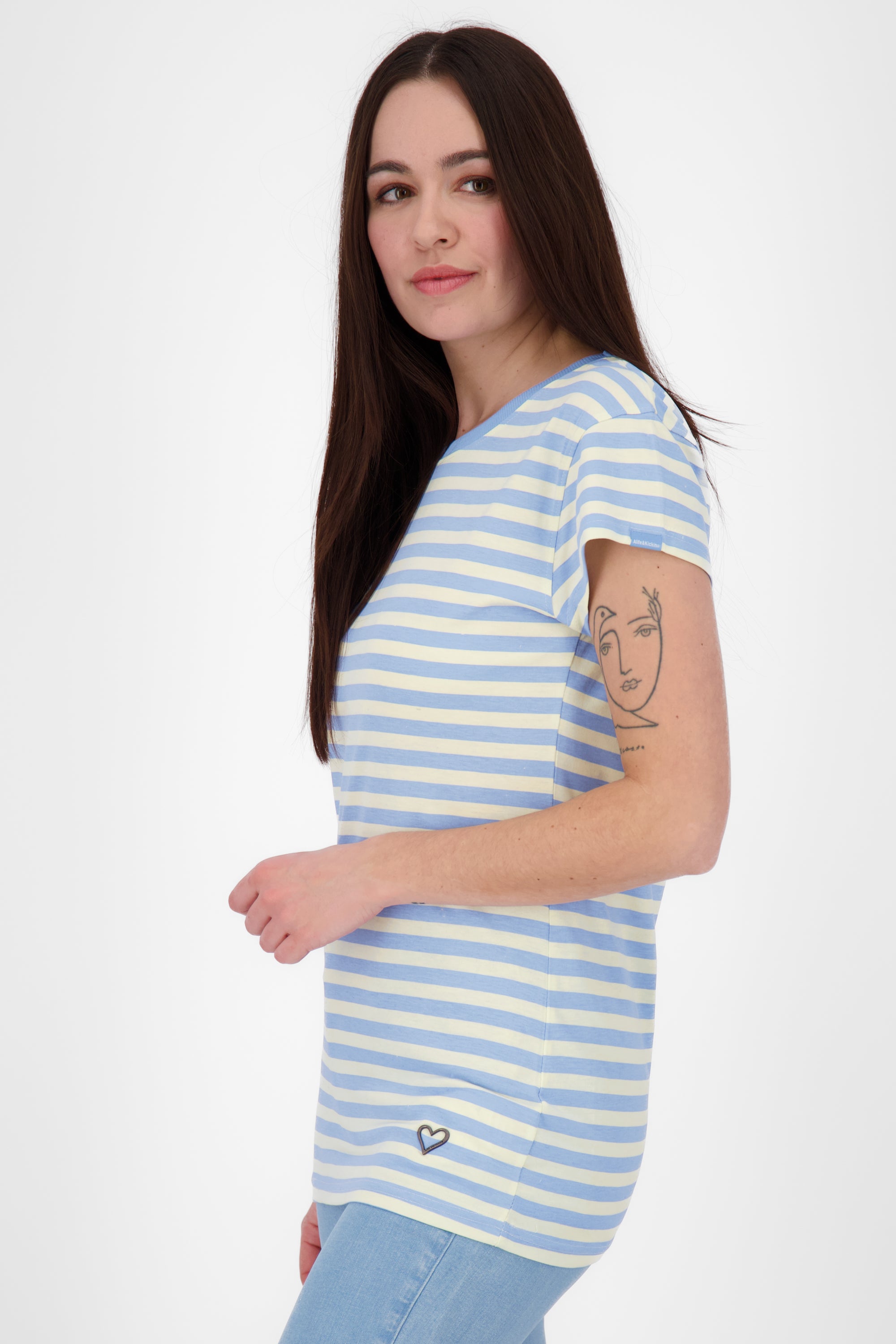 Sommerliches Damenshirt AmandaAK A Hellblau