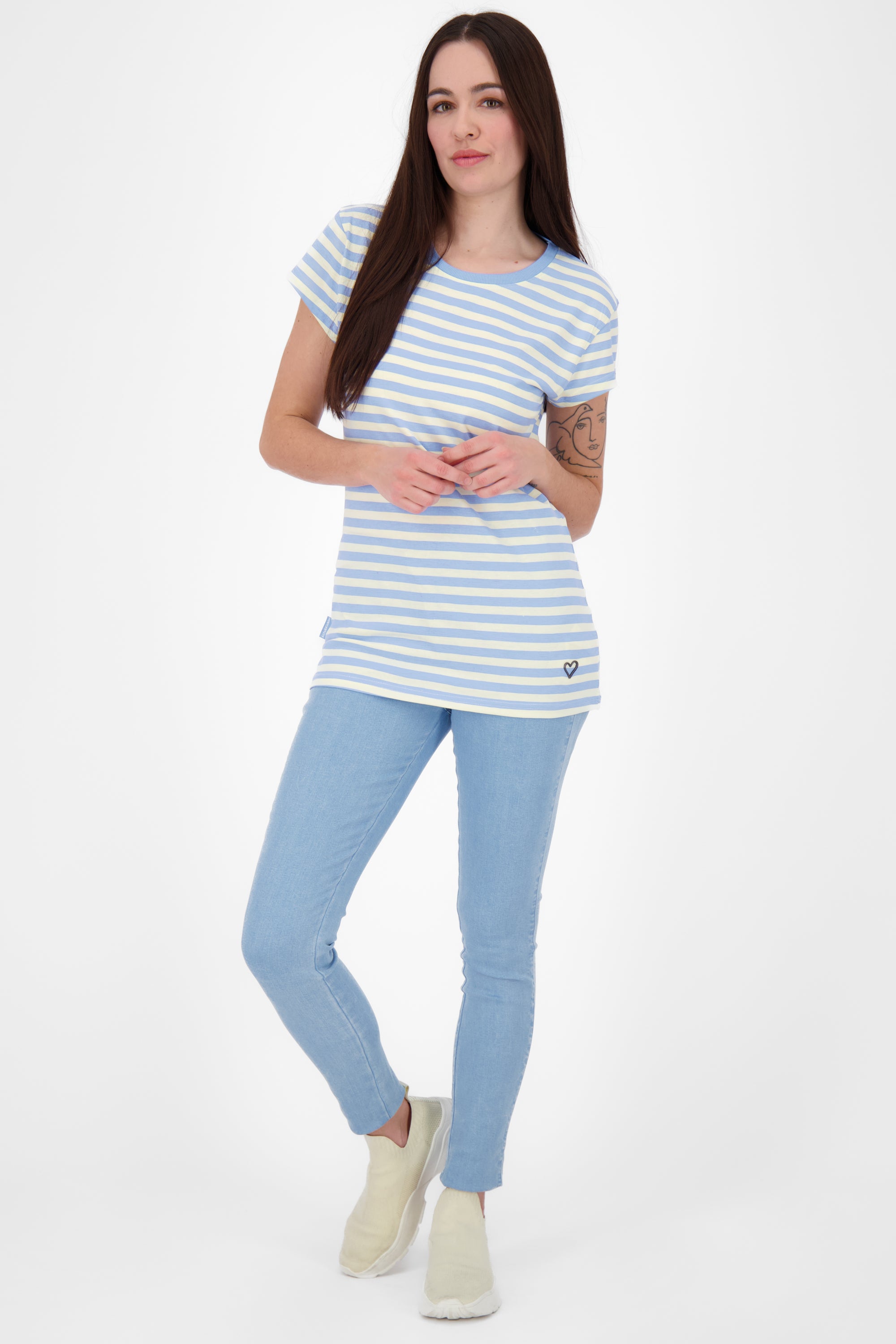 Sommerliches Damenshirt AmandaAK A Hellblau