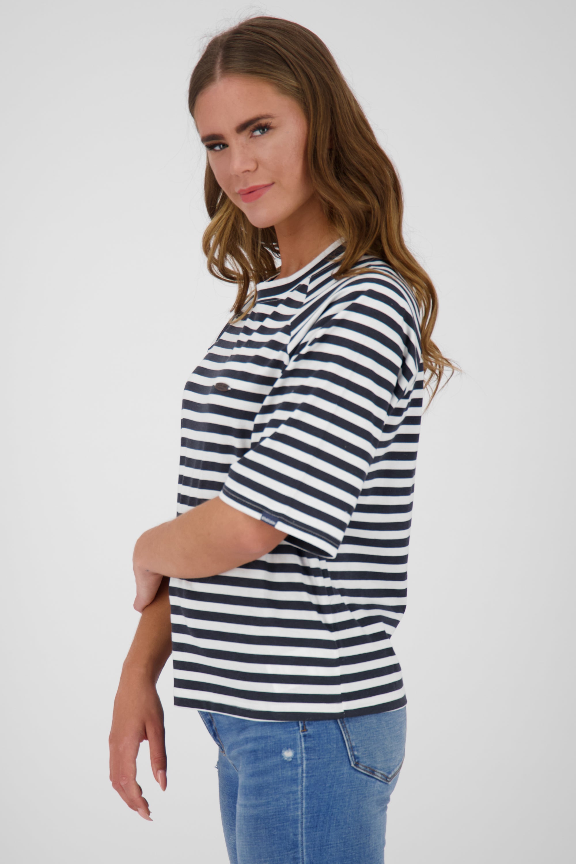 Zeitloser Klassiker Damen Streifen-Shirt RubyAK A Dunkelblau