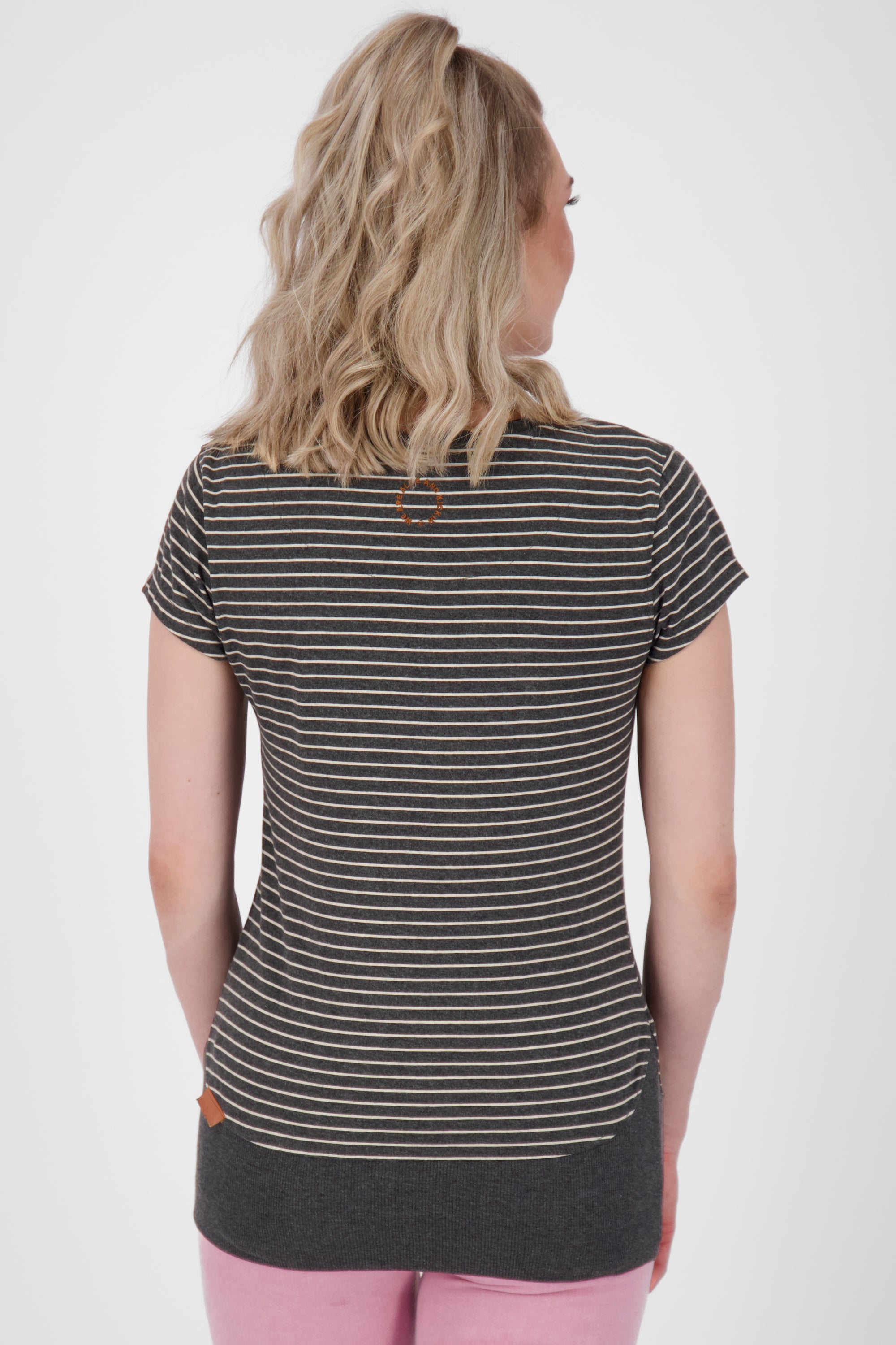 Vielseitig kombinierbares Damen T-Shirt CocoAK Z Schwarz