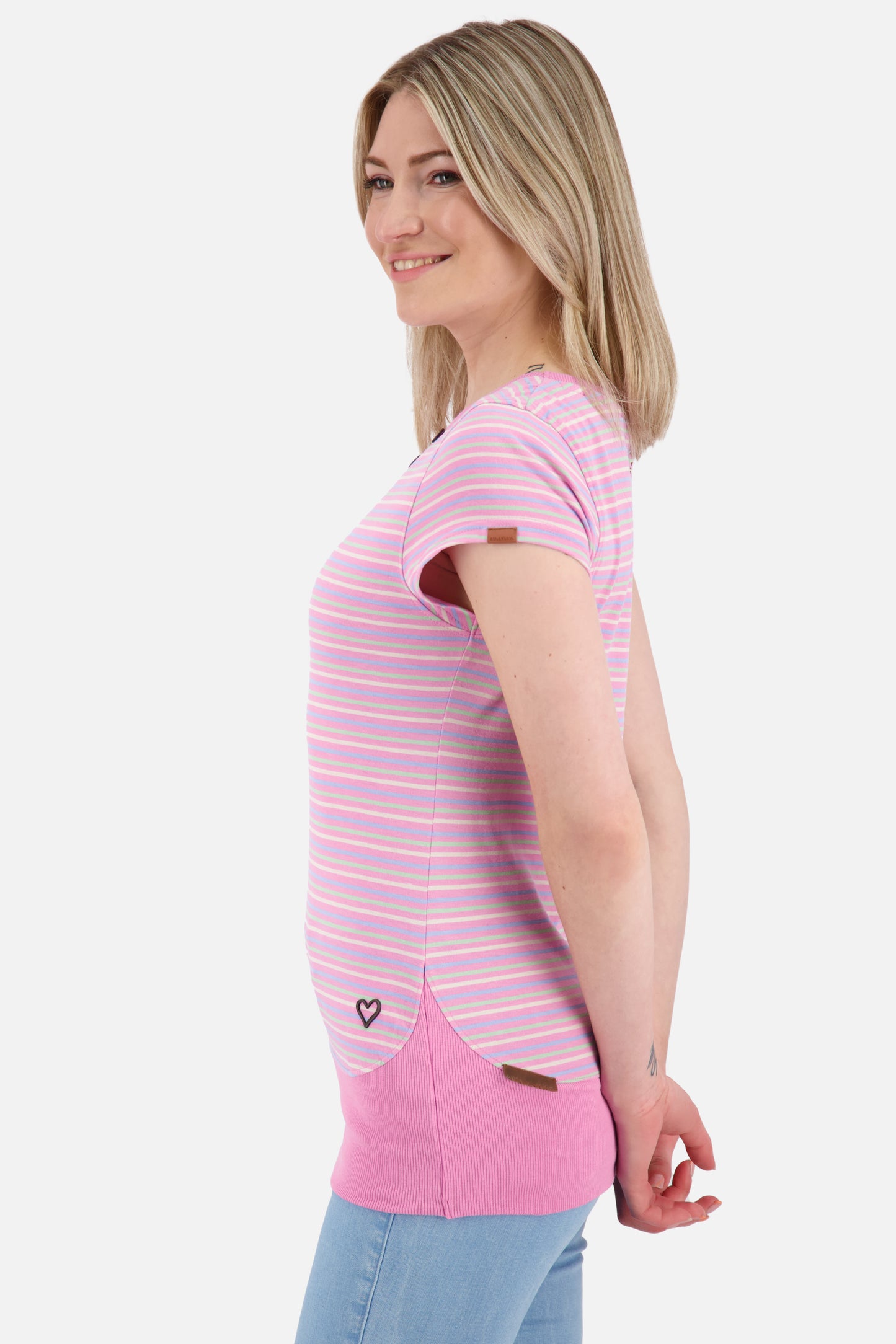 Einzigartiges Design CocoAK Z T-Shirt Damen für den perfekten Sommerlook Pink