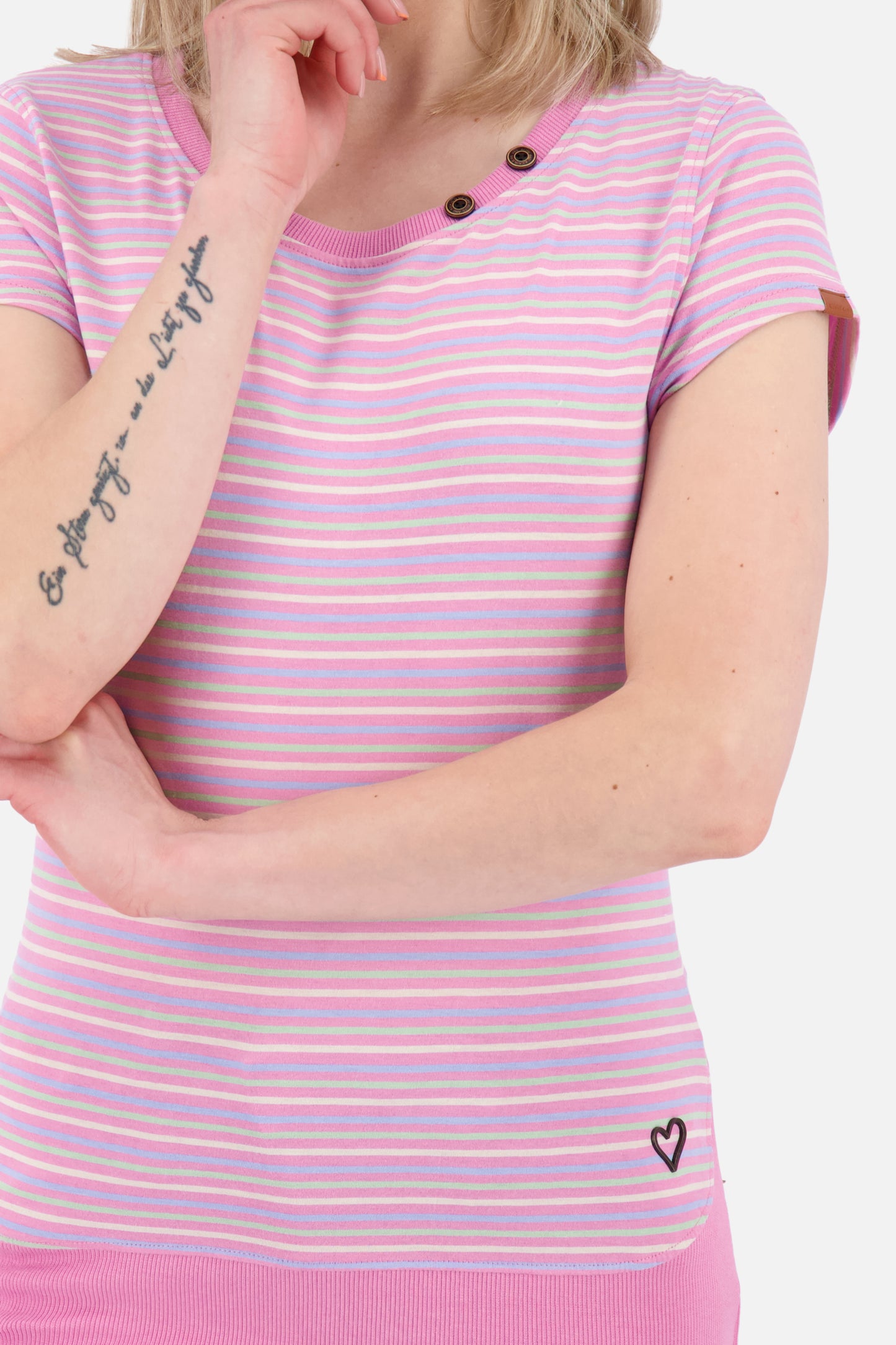 Einzigartiges Design CocoAK Z T-Shirt Damen für den perfekten Sommerlook Pink