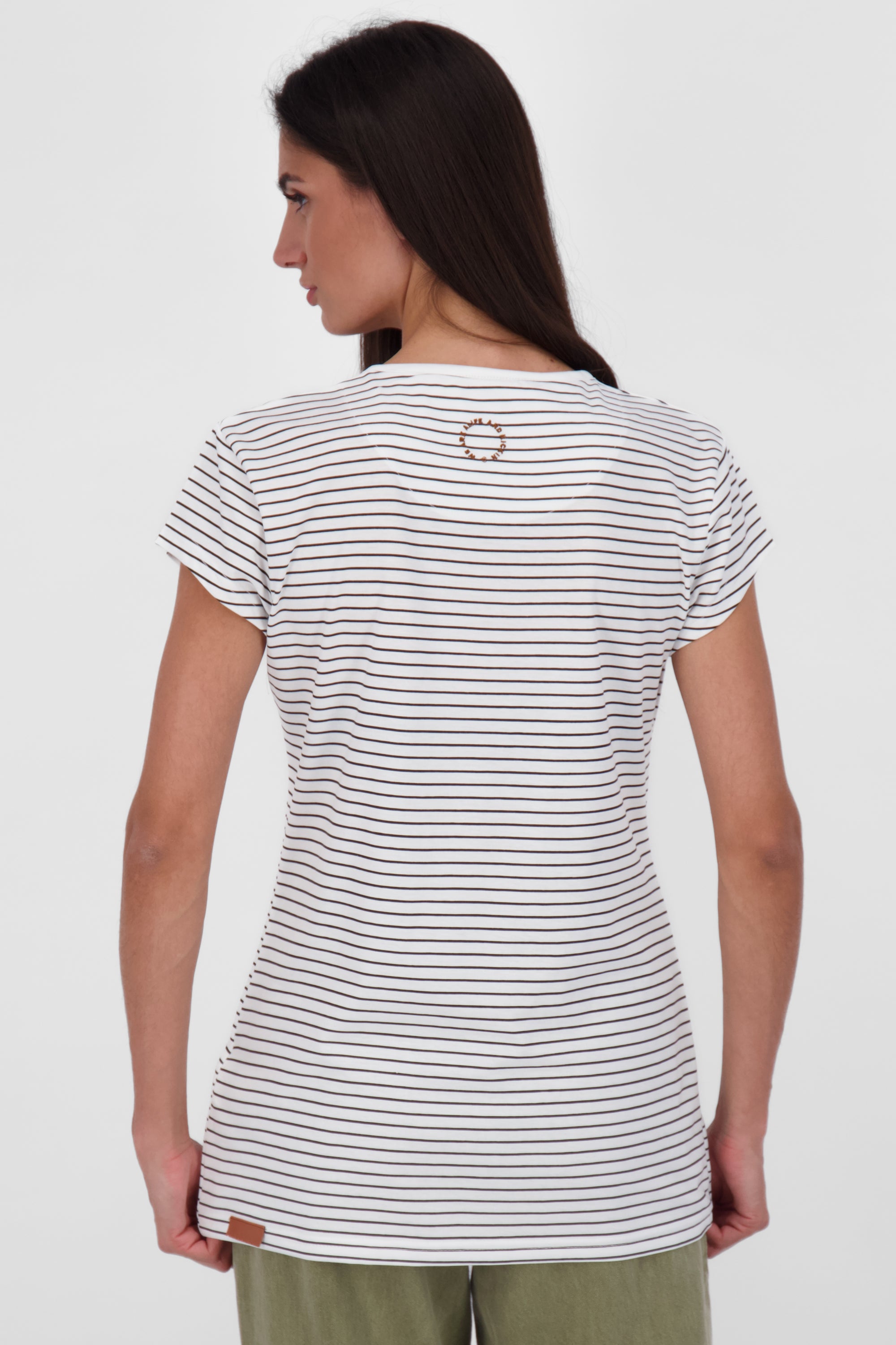 Damen Sommer-T-Shirt JuliaAK Z von Alife and Kickin Weiß