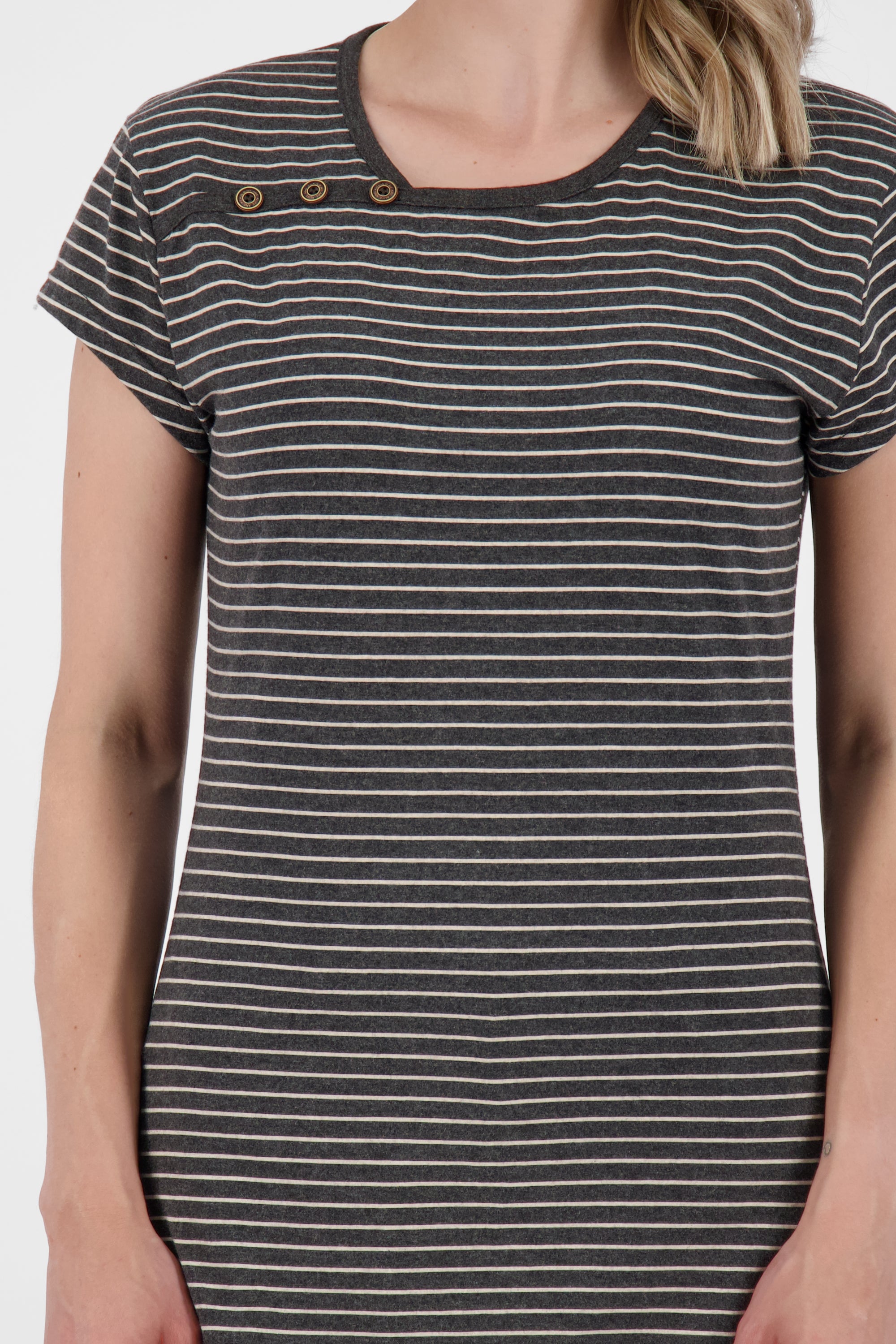 Damen Sommer-T-Shirt JuliaAK Z von Alife and Kickin Schwarz