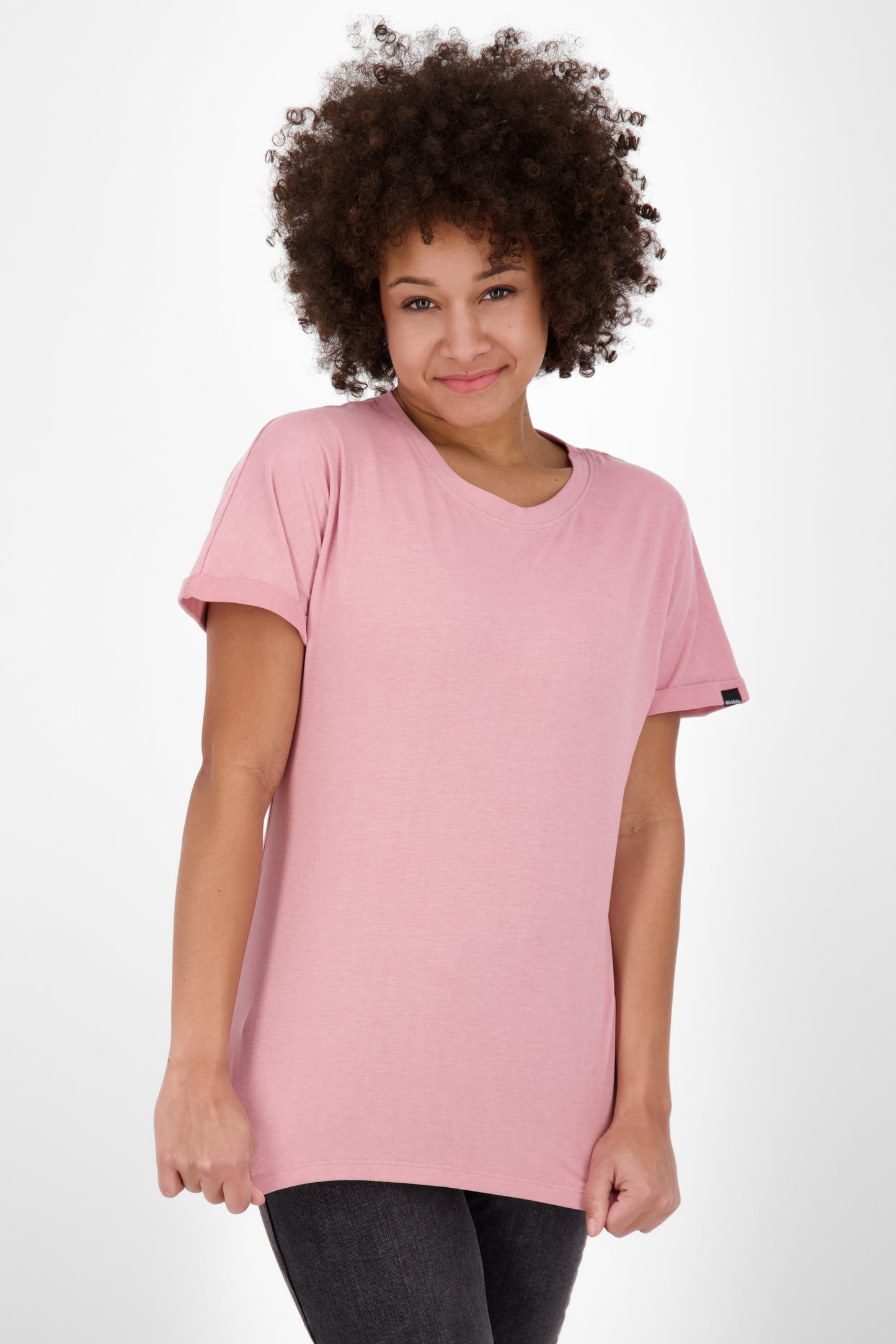 Lässiger Sommerlook T-Shirt MalaikaAK A Damen Rosa