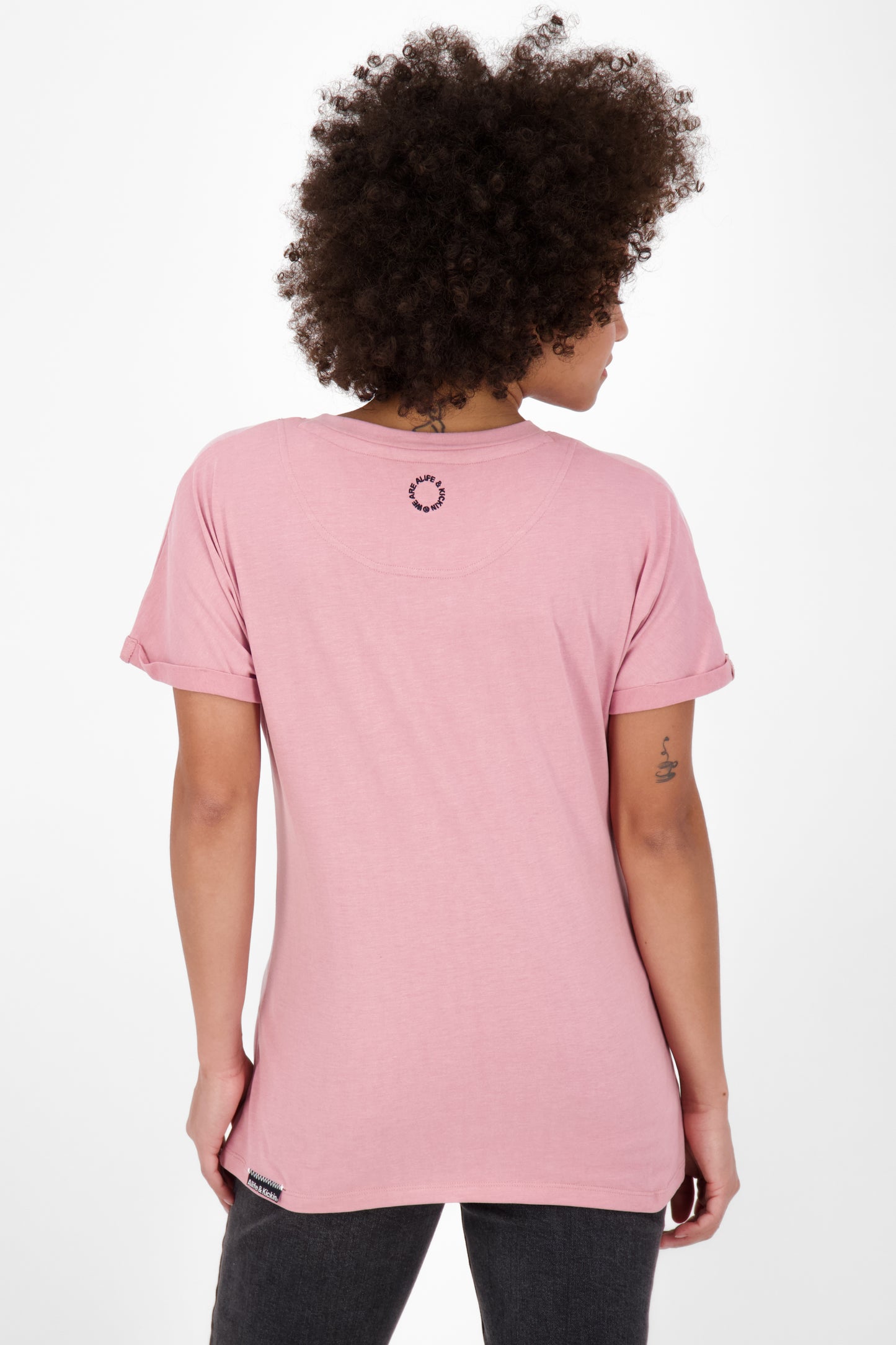 Lässiger Sommerlook T-Shirt MalaikaAK A Damen Rosa
