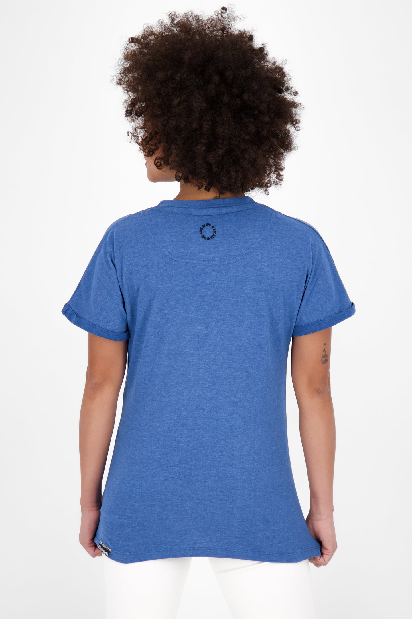 Lässiger Sommerlook T-Shirt MalaikaAK A Damen Blau