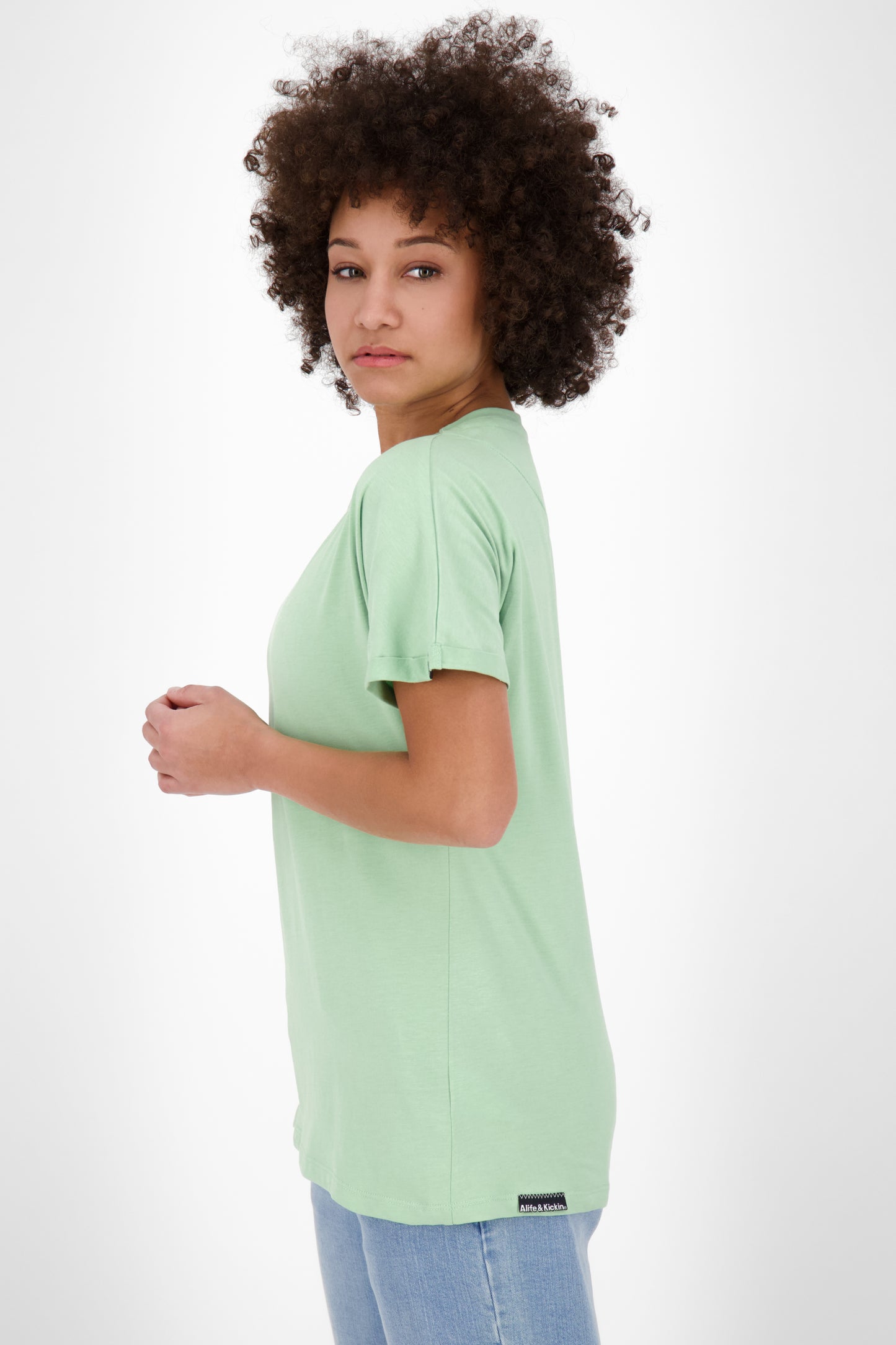 Lässiger Sommerlook T-Shirt MalaikaAK A Damen Grün