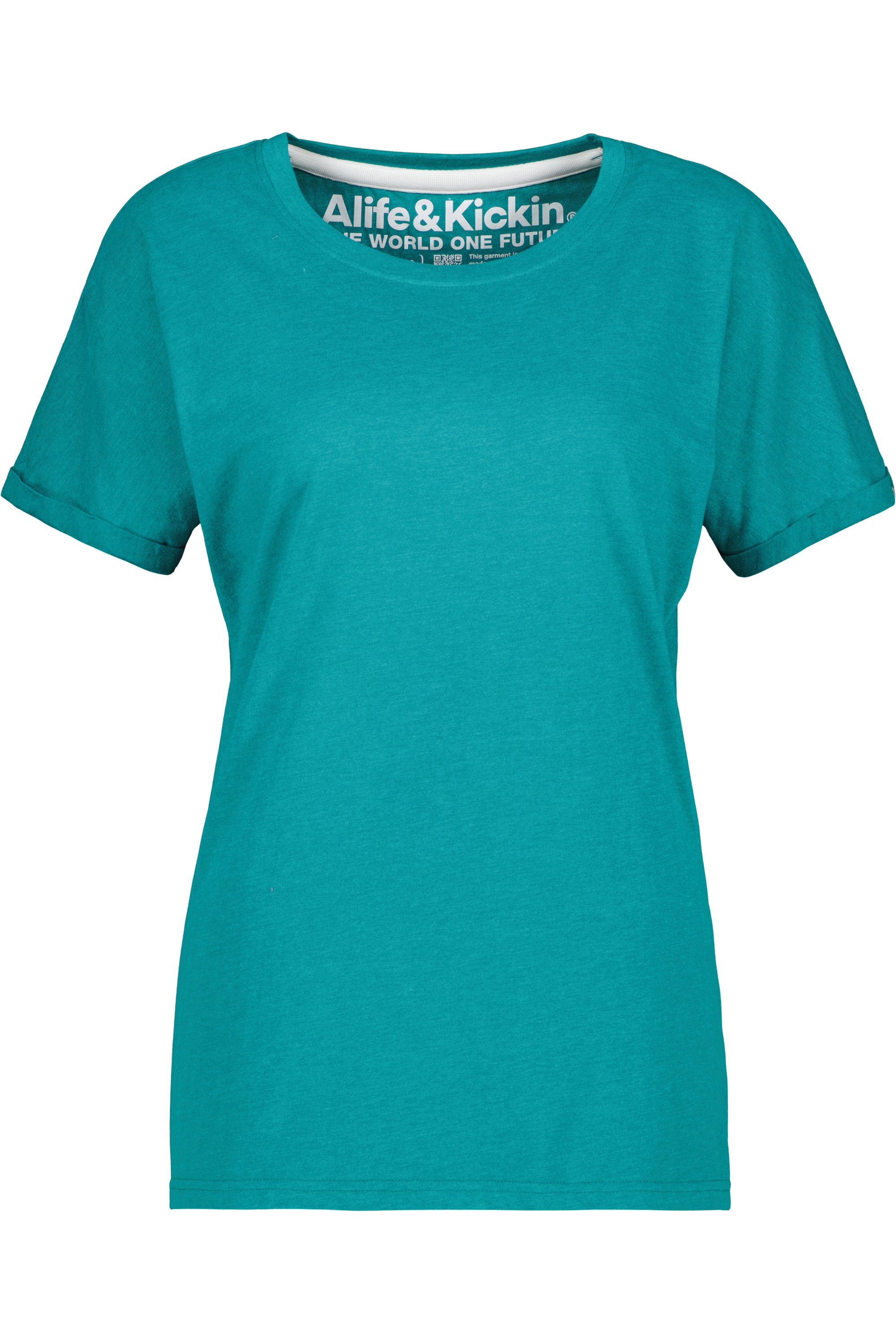 Lässiger Sommerlook T-Shirt MalaikaAK A Damen Dunkelgrün