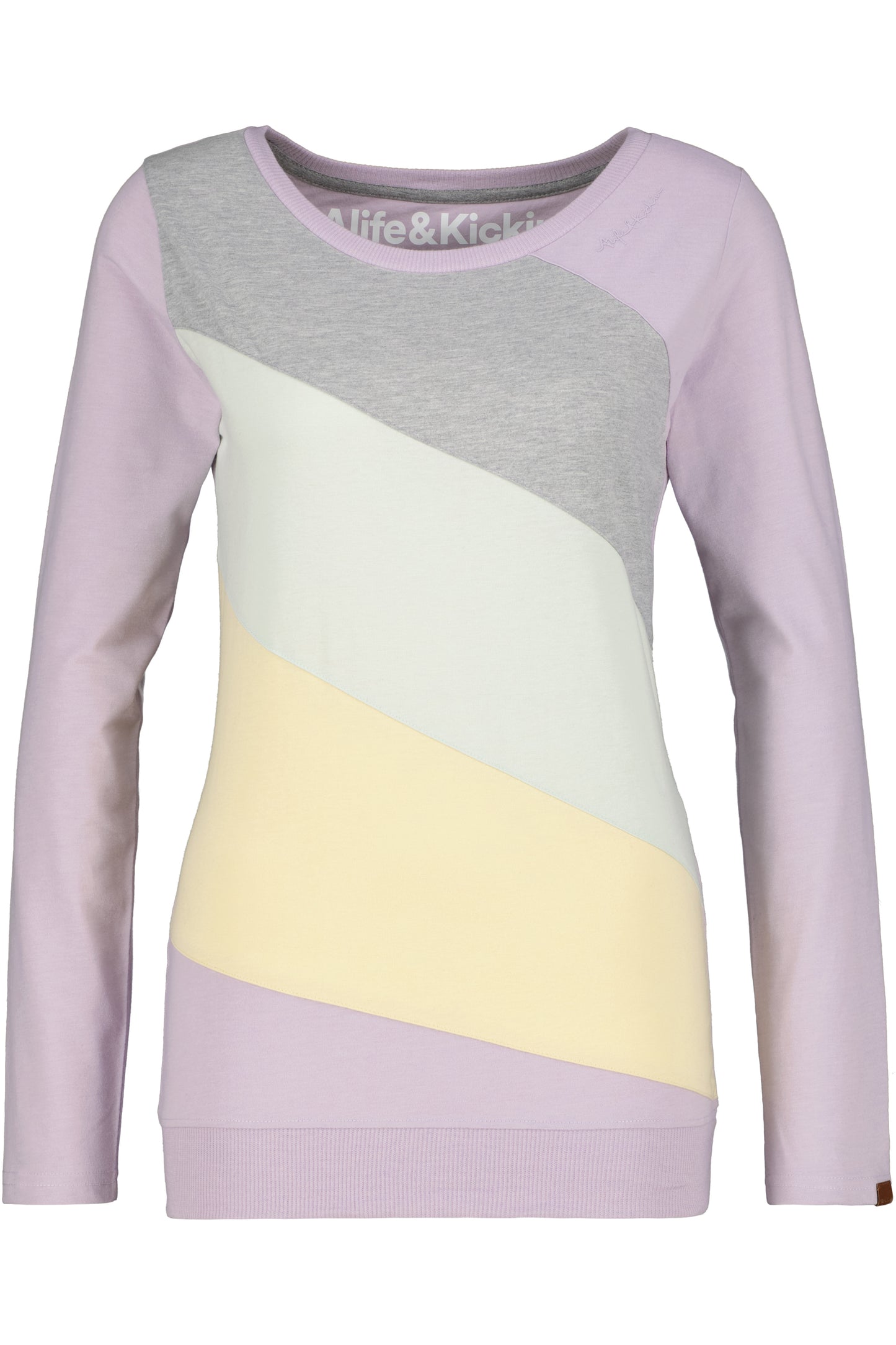 Stylish und bequem - Das Langarmshirt LenjaAK A für Damen Violett