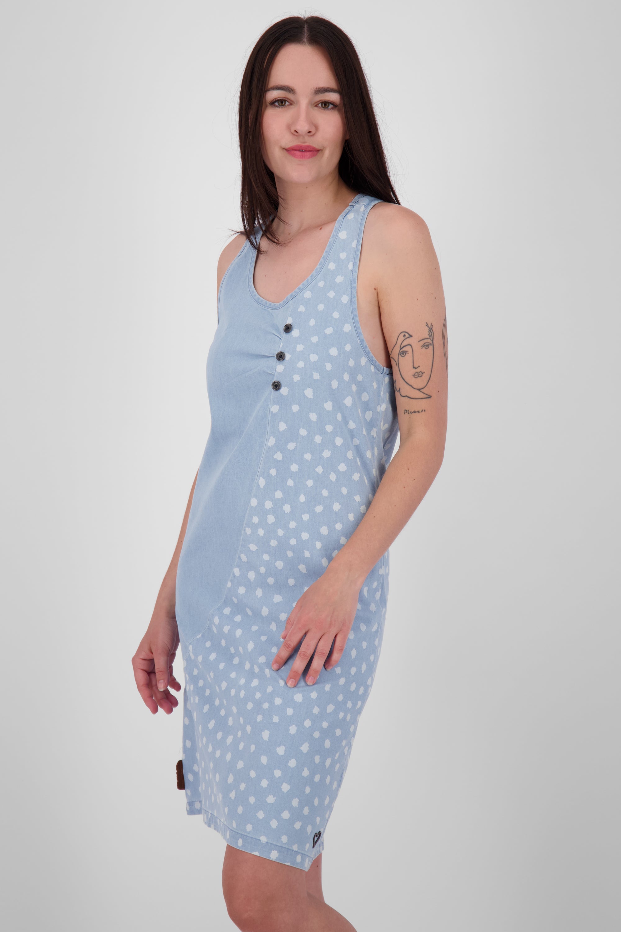 Sommerkleid CameAK B von Alife and Kickin - Lässiger Freizeit-Look Hellblau