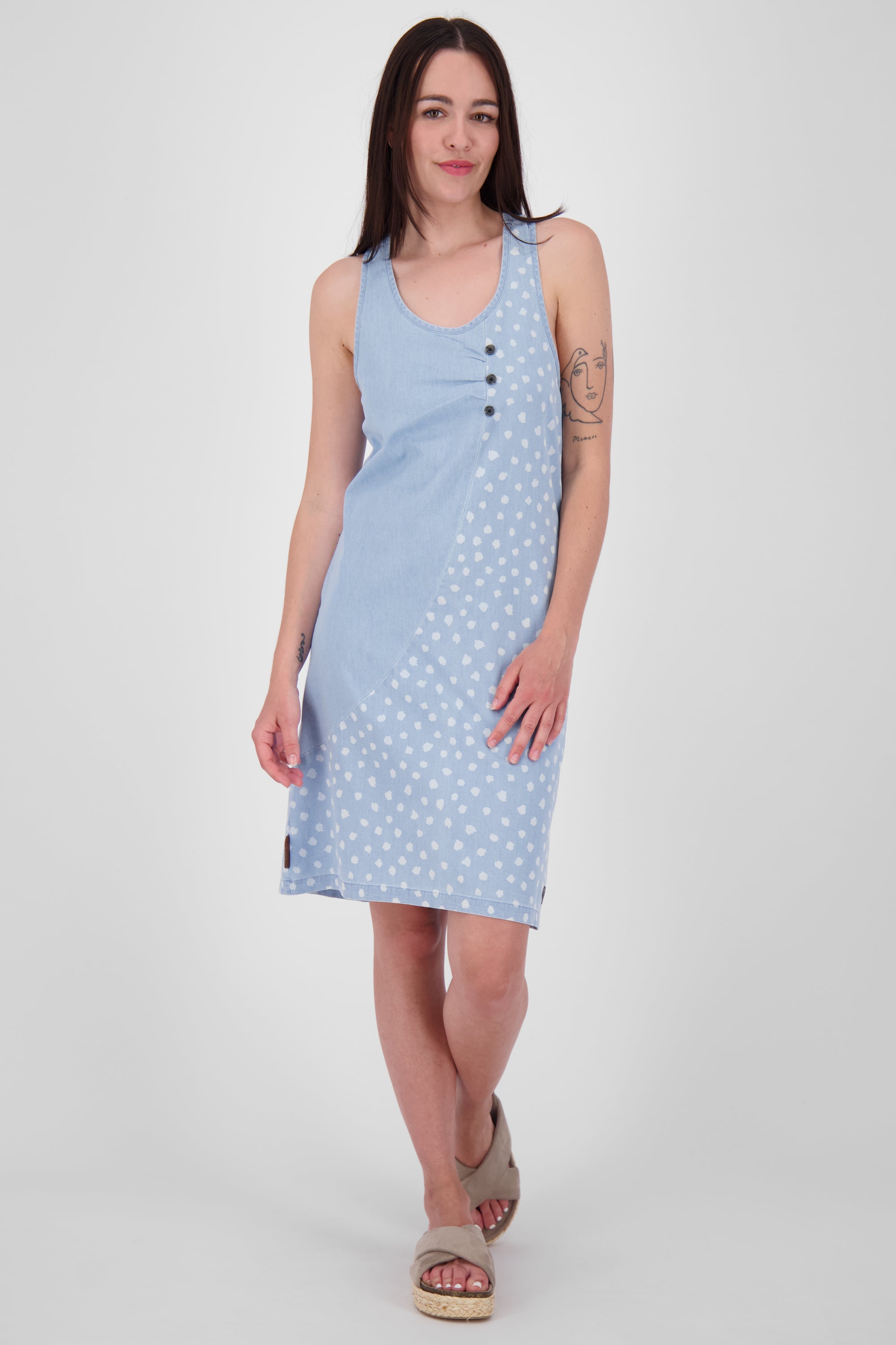 Sommerkleid CameAK B von Alife and Kickin - Lässiger Freizeit-Look Hellblau