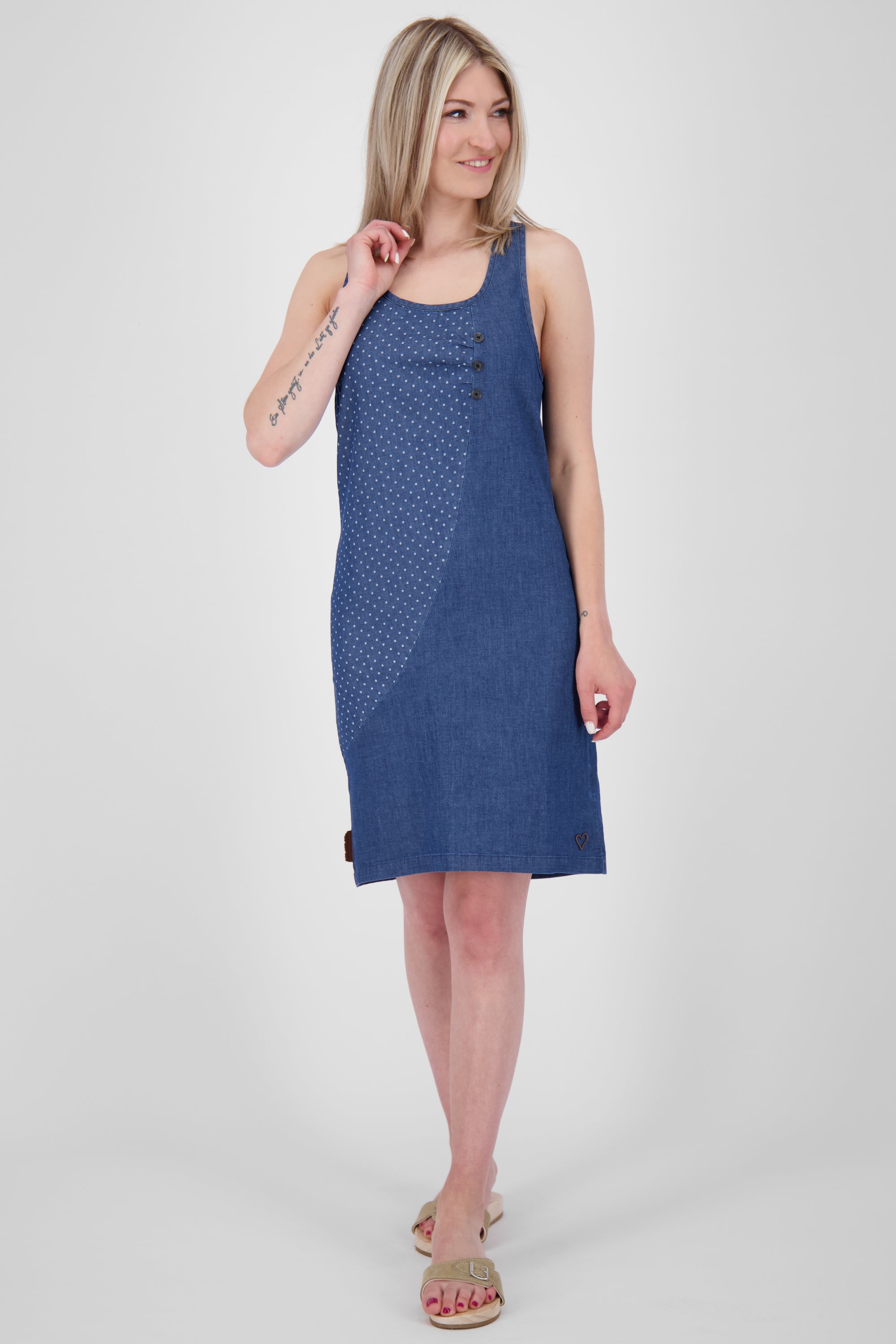 Sommerkleid CameAK B von Alife and Kickin - Lässiger Freizeit-Look Dunkelblau