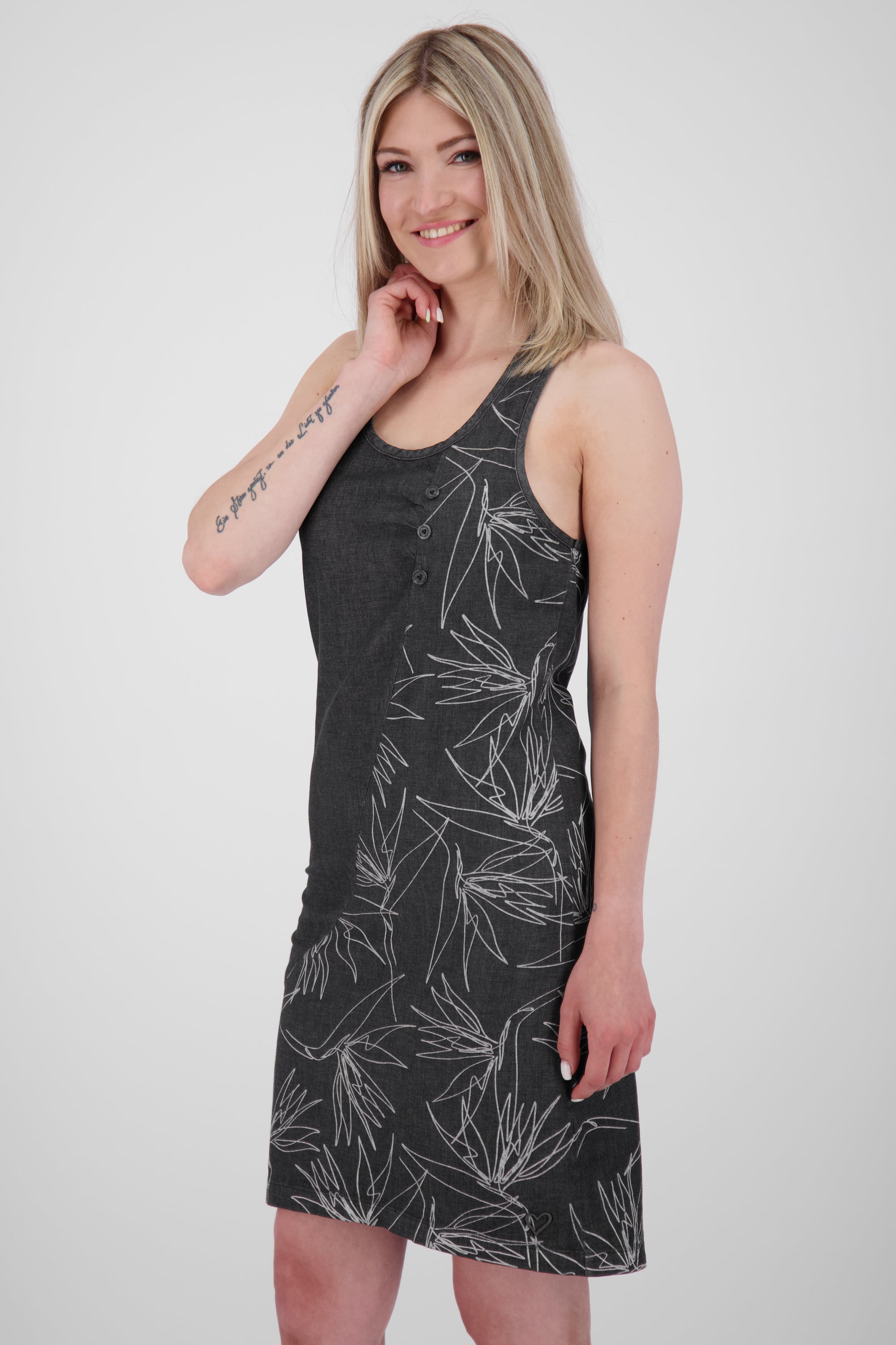 Sommerkleid CameAK B von Alife and Kickin - Lässiger Freizeit-Look Schwarz