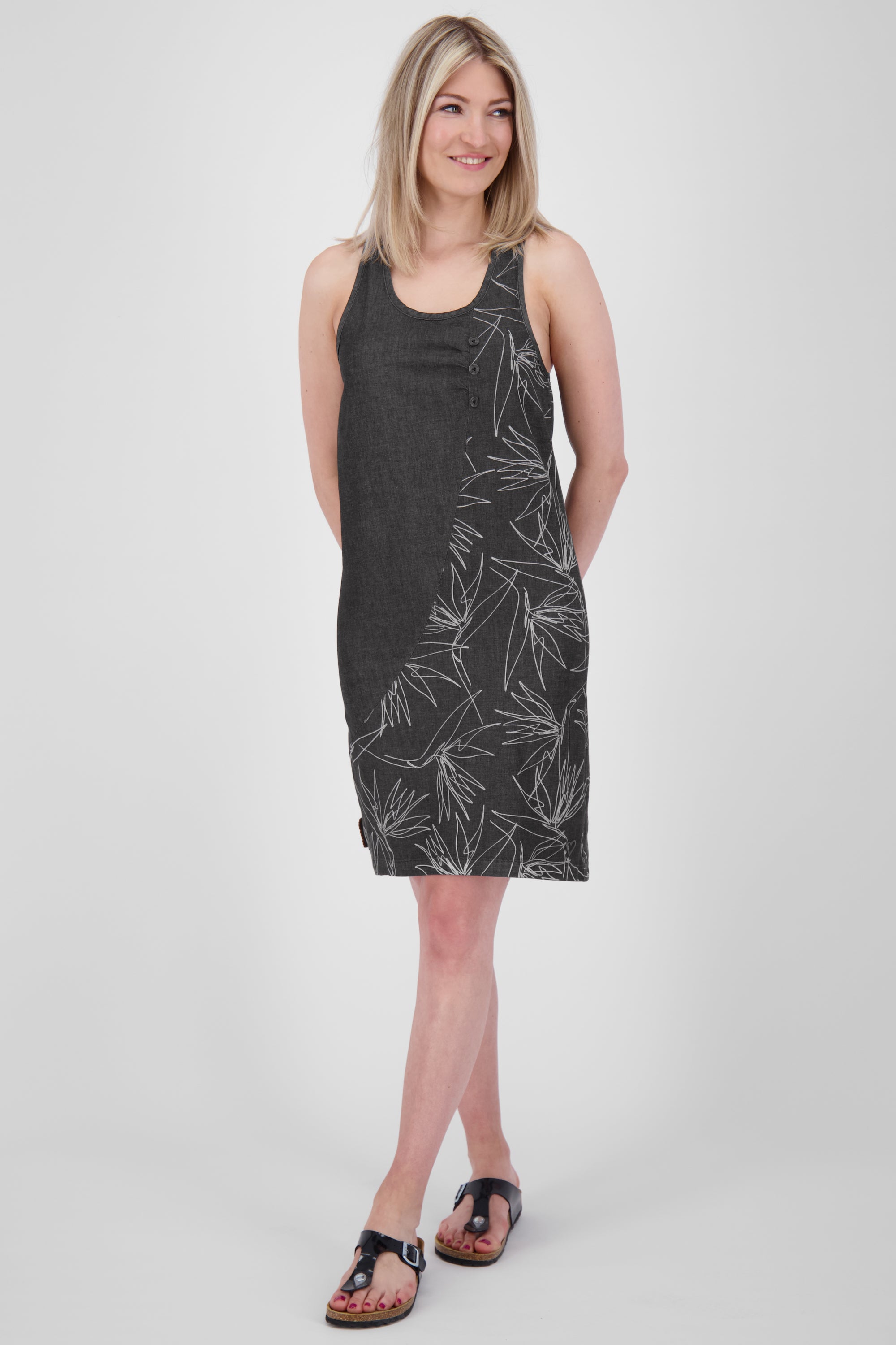 Sommerkleid CameAK B von Alife and Kickin - Lässiger Freizeit-Look Schwarz