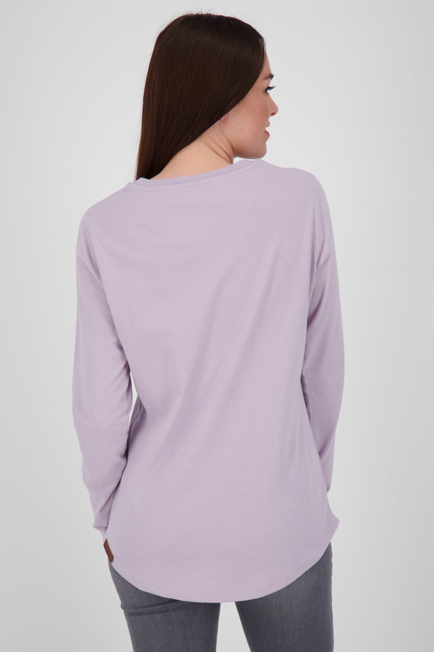 Unkompliziert und vielseitig - Longsleeve LeanaAK A für Damen Violett
