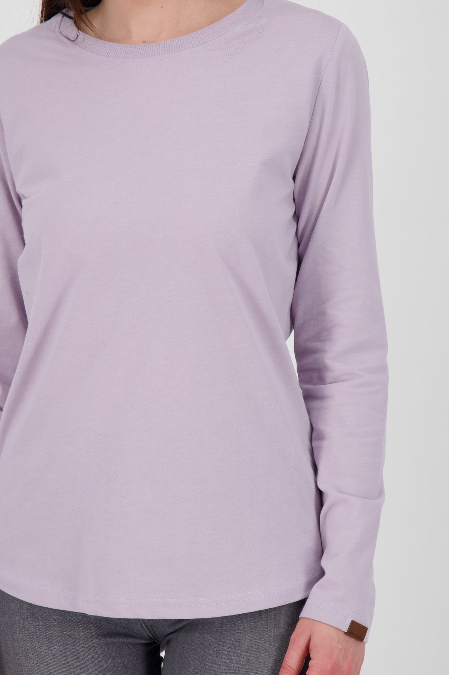Unkompliziert und vielseitig - Longsleeve LeanaAK A für Damen Violett