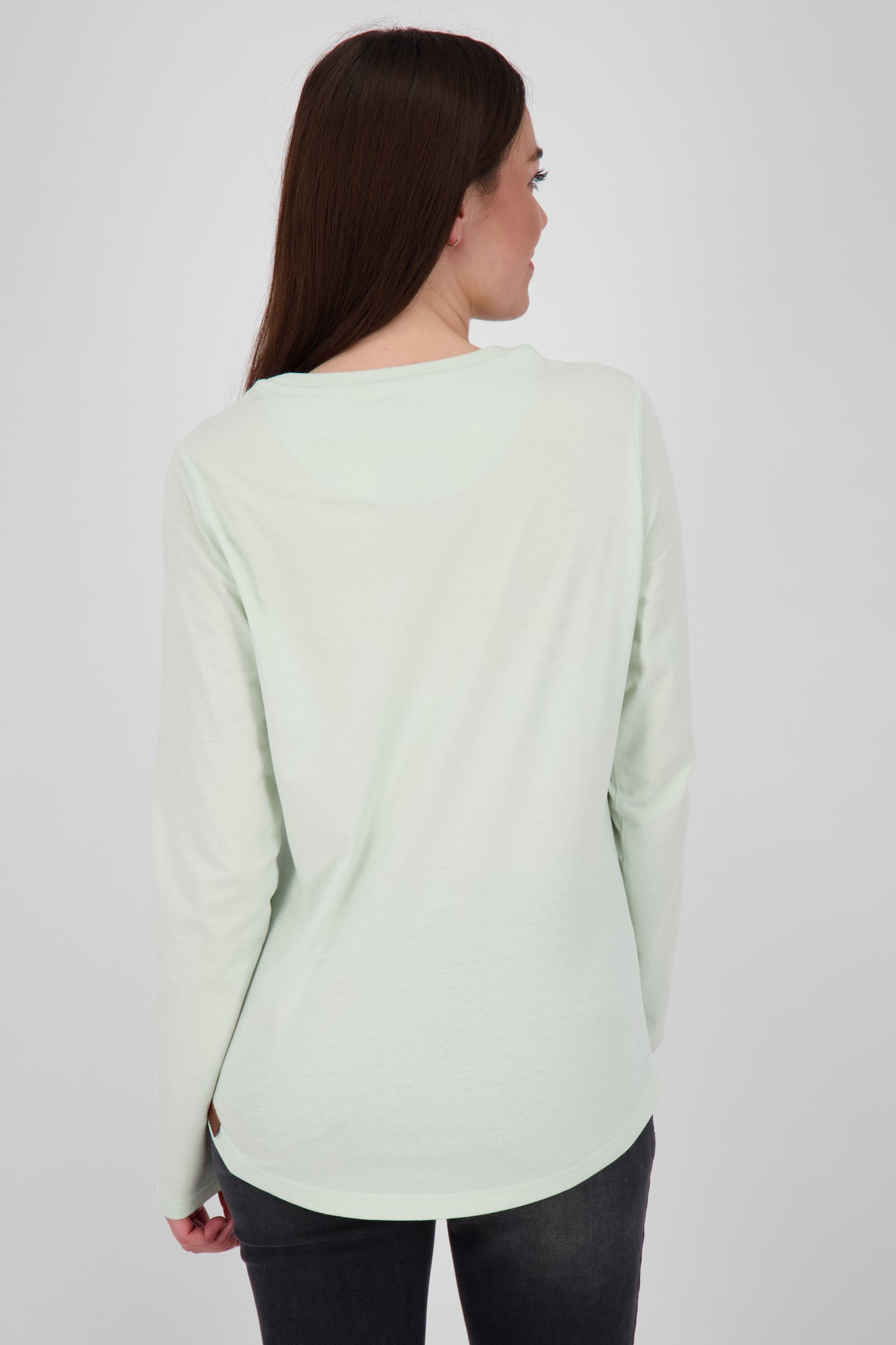 Unkompliziert und vielseitig - Longsleeve LeanaAK A für Damen Hellgrün