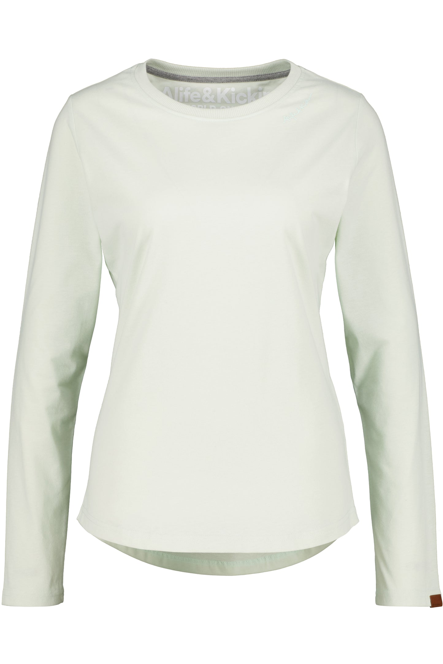 Unkompliziert und vielseitig - Longsleeve LeanaAK A für Damen Hellgrün