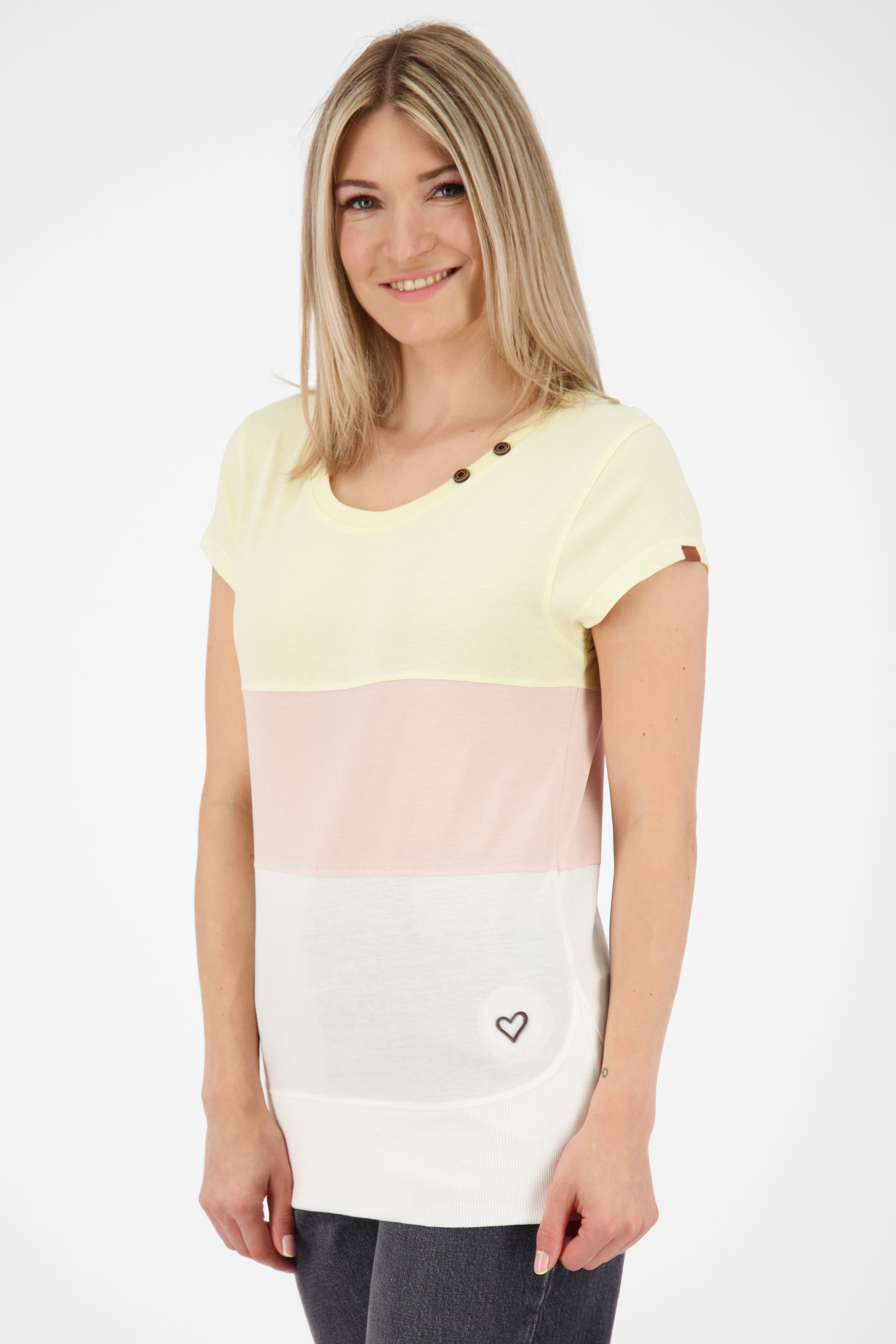 Zuckersüßes Damenshirt für den Sommer - CoriAK A Weiß