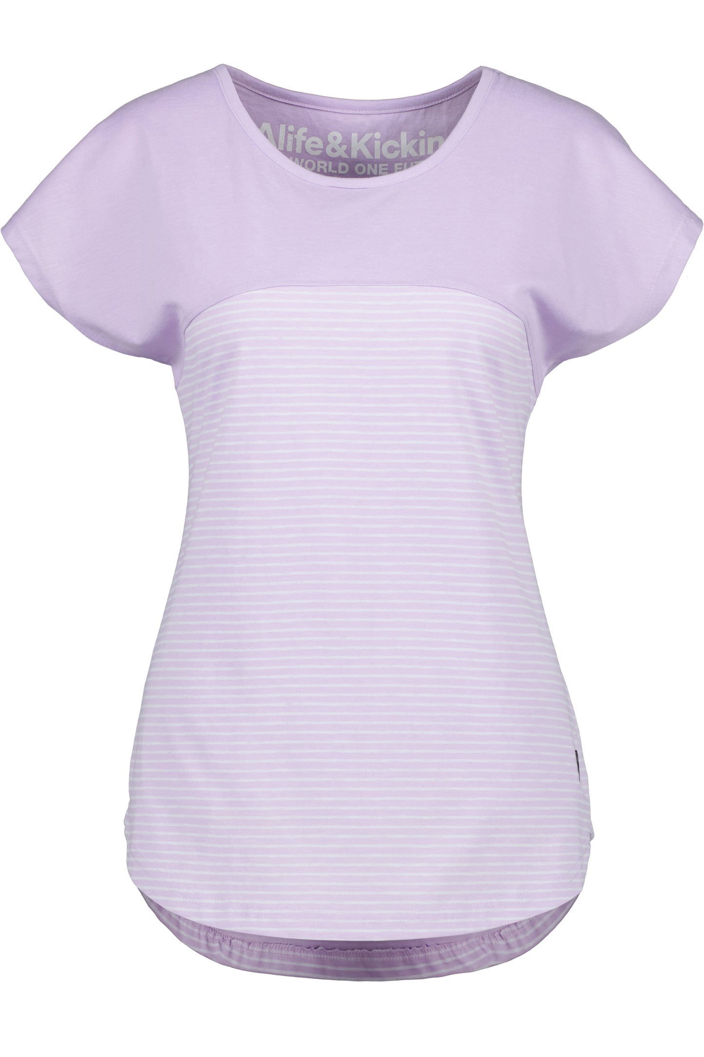 Damen T-Shirt ClarettaAK Z: Bequemer Begleiter für den Sommer Violett