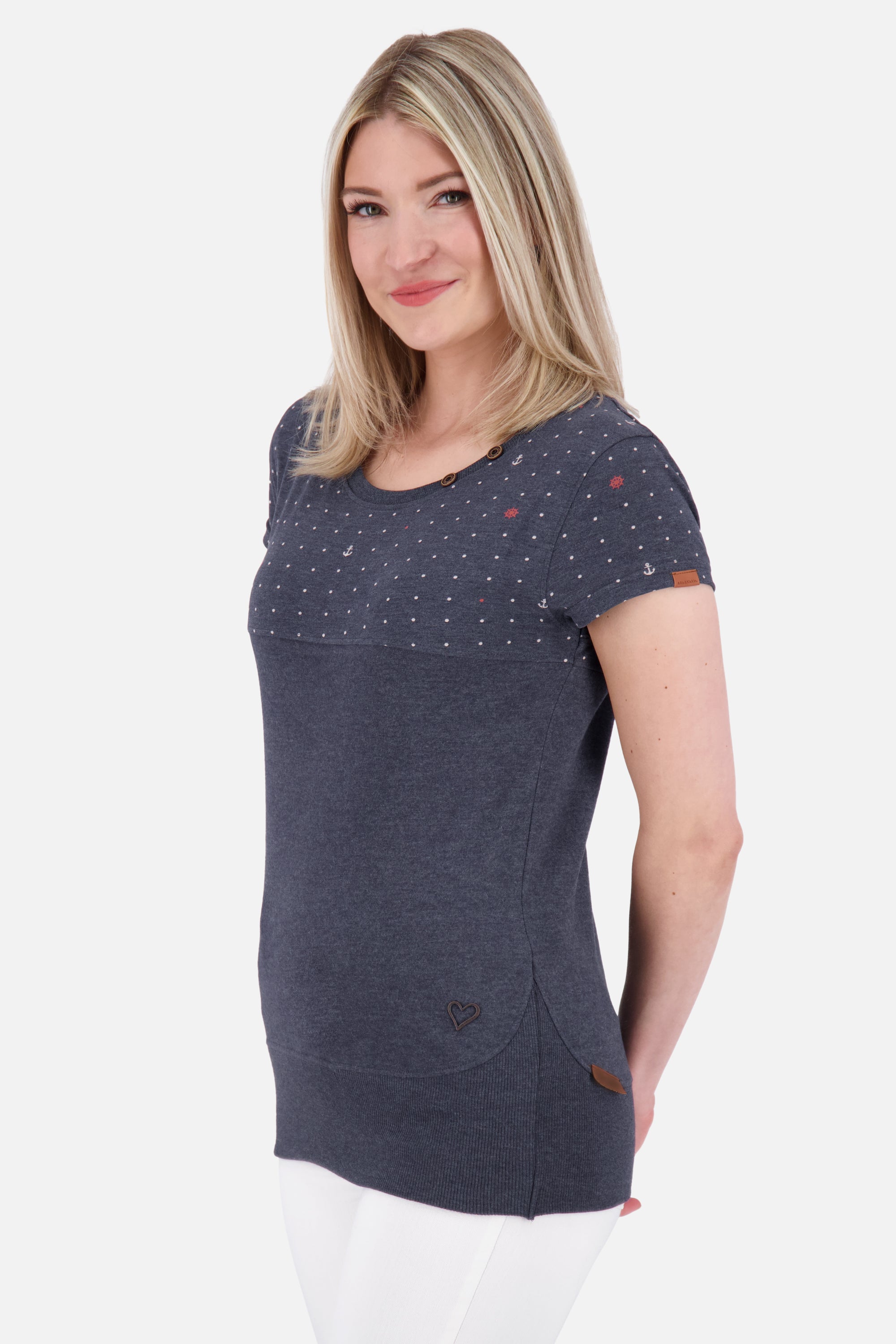 Damen Freizeitshirt CoraAK B: Vielseitig kombinierbarer Style Dunkelblau