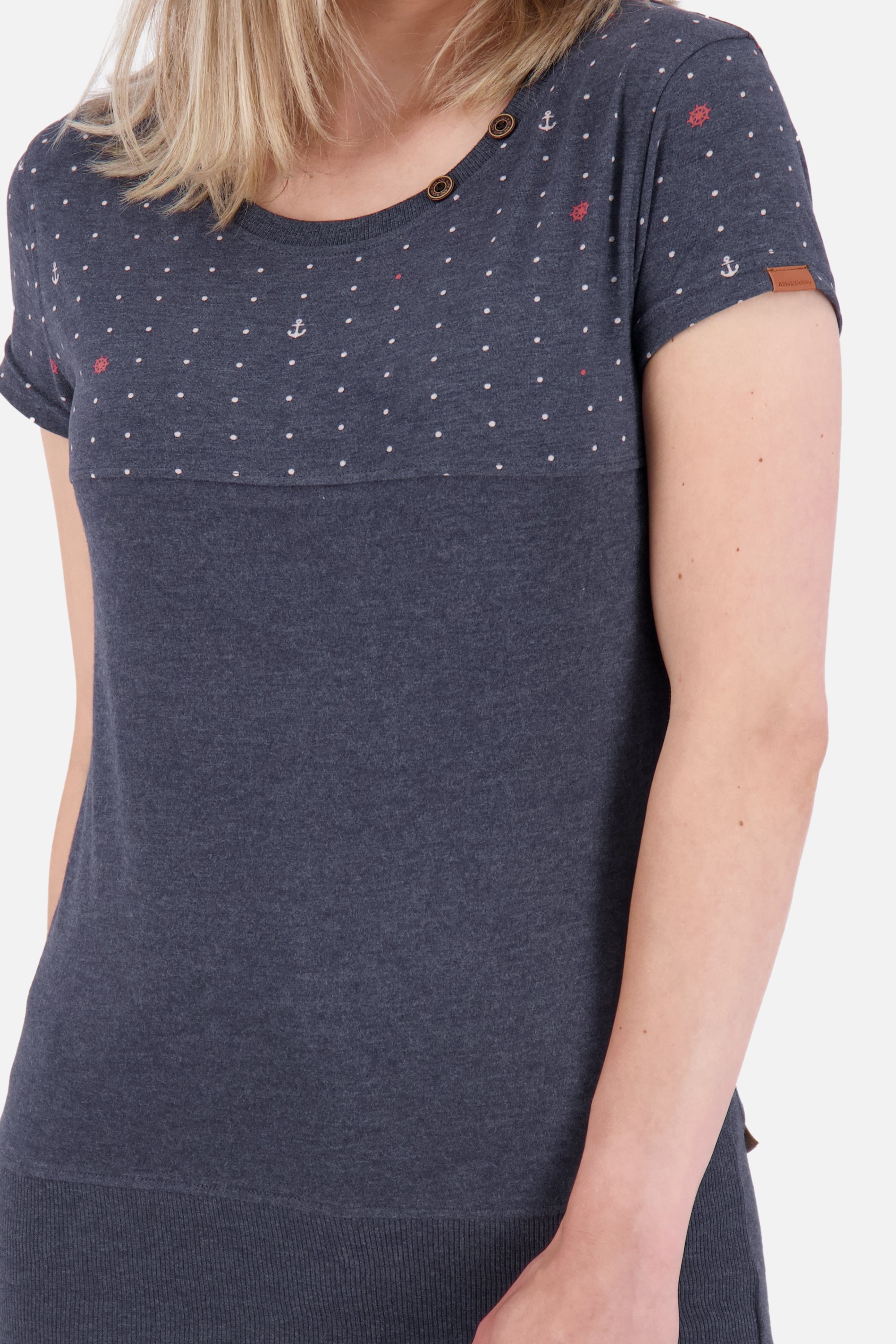 Damen Freizeitshirt CoraAK B: Vielseitig kombinierbarer Style Dunkelblau