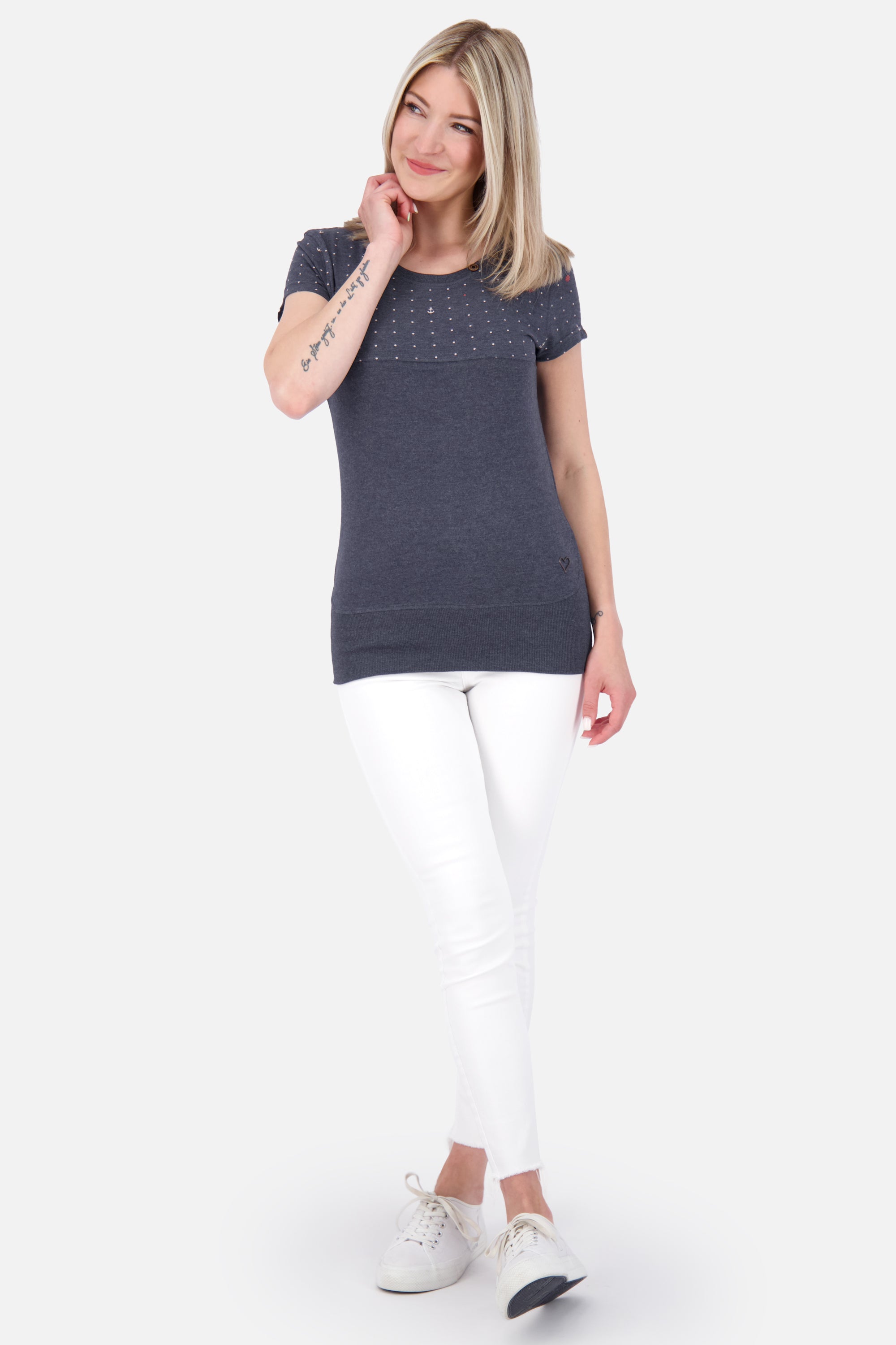 Damen Freizeitshirt CoraAK B: Vielseitig kombinierbarer Style Dunkelblau