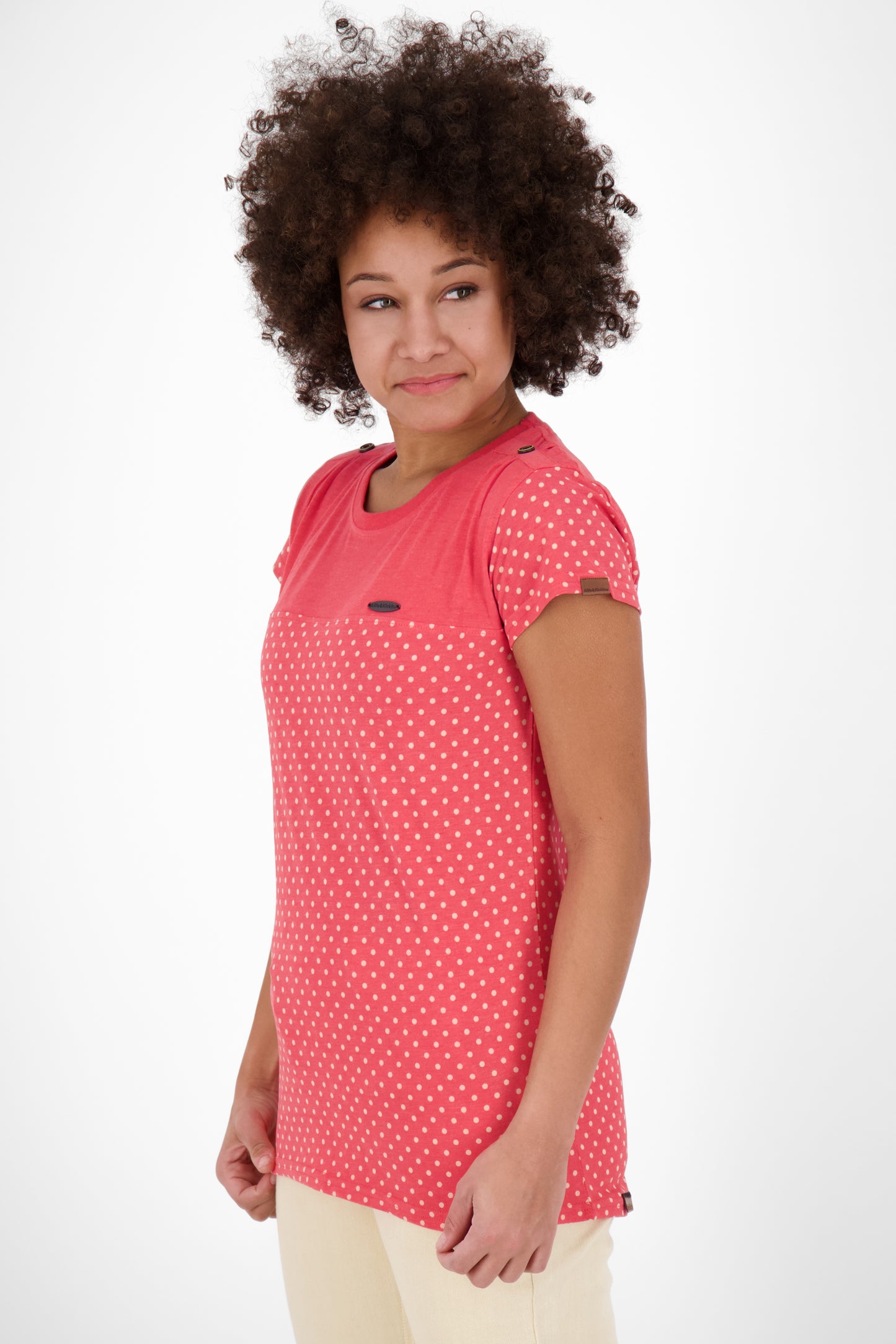 Sommer-Shirt für Damen LioAK B Rot