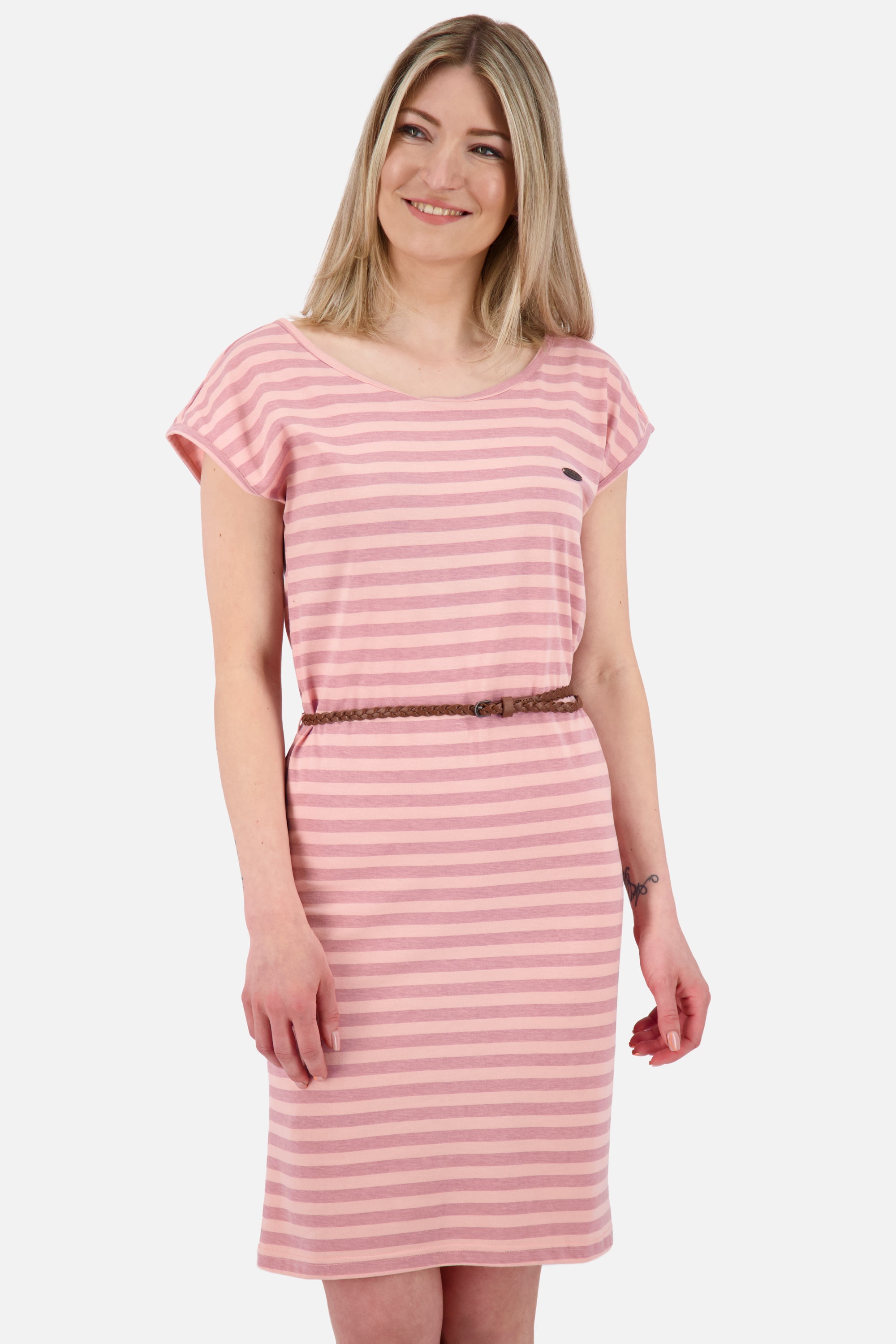 Damen Kleid ElliAK Z von Alife and Kickin - Schmal geschnitten und bequem Rosa