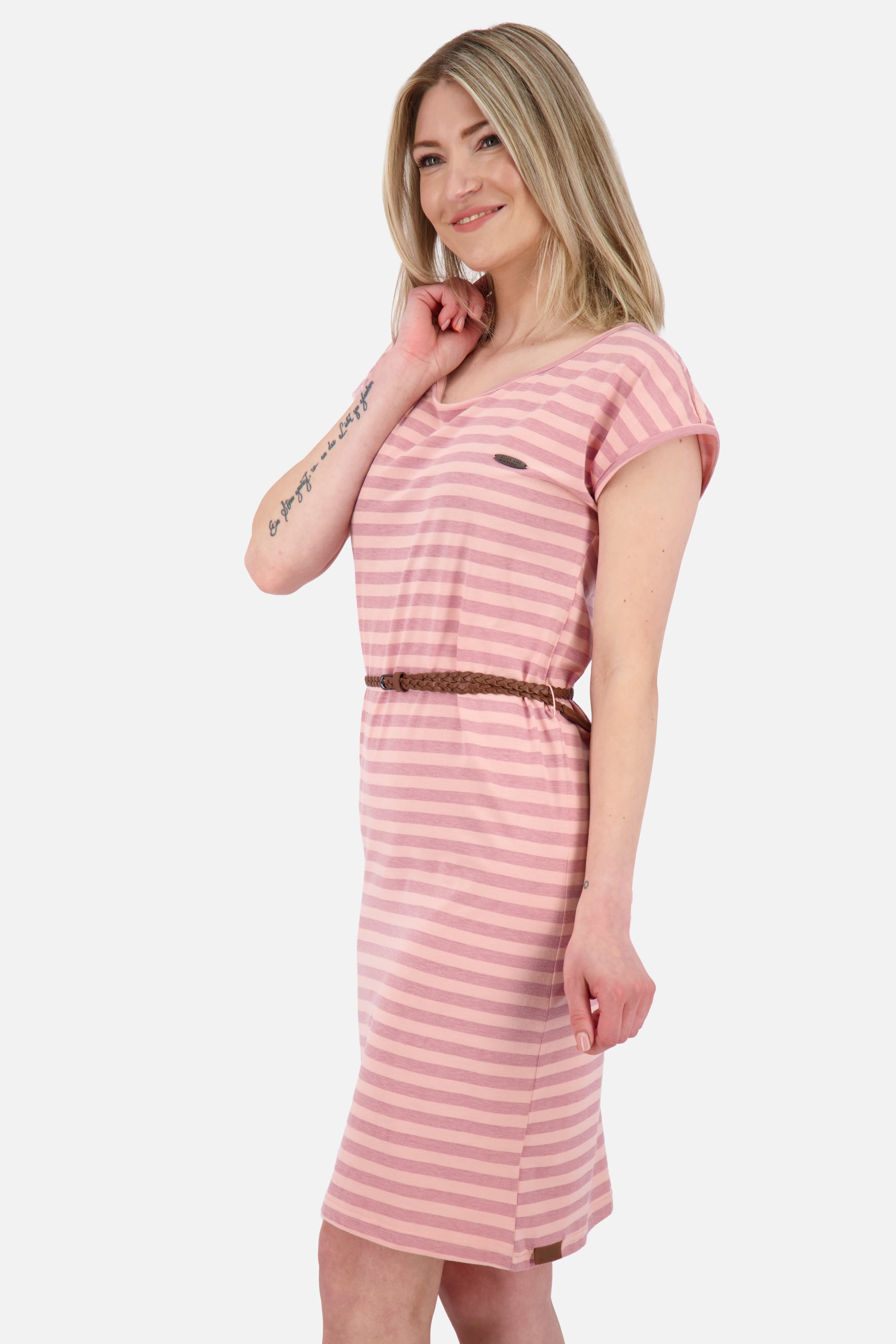 Damen Kleid ElliAK Z von Alife and Kickin - Schmal geschnitten und bequem Rosa
