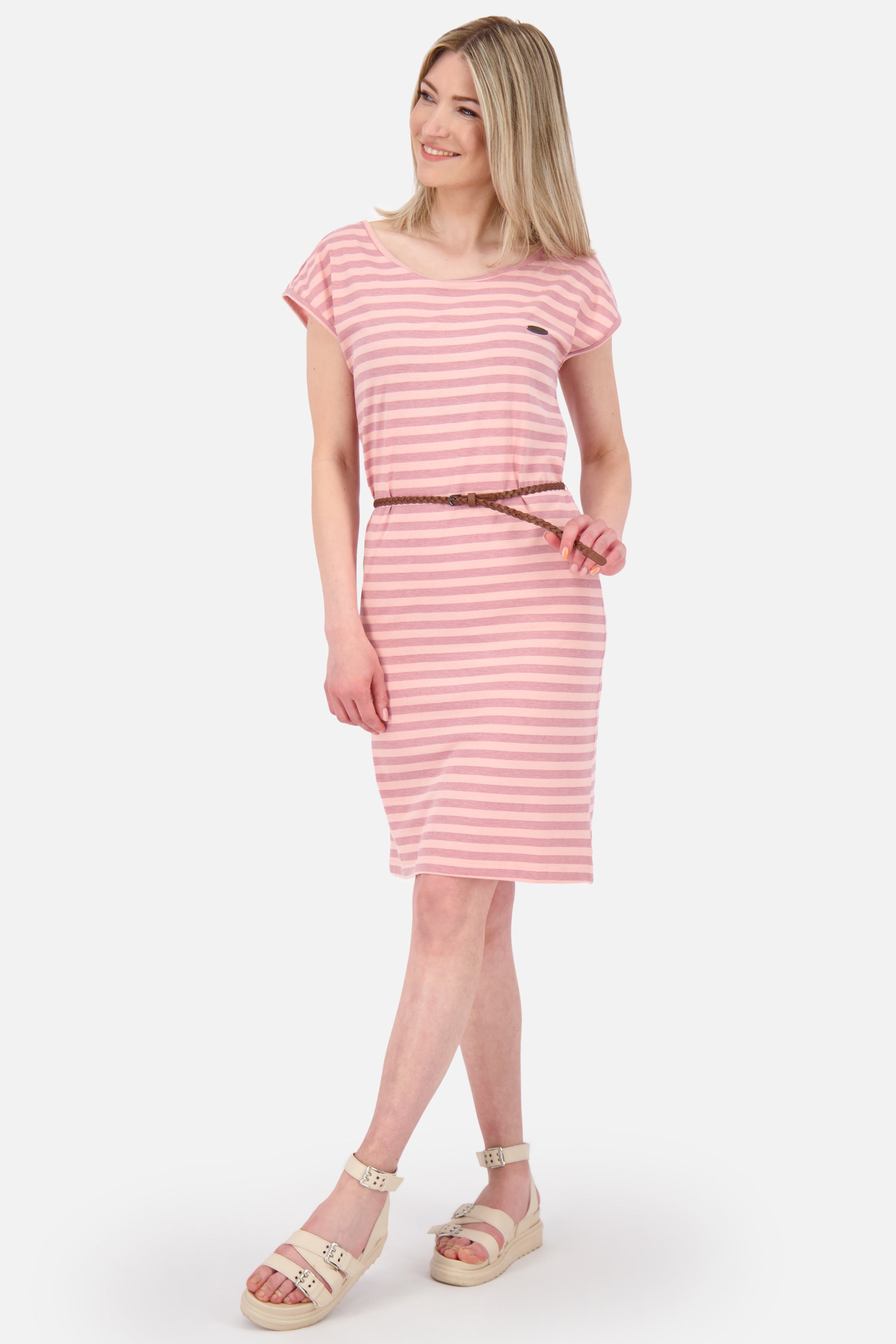 Damen Kleid ElliAK Z von Alife and Kickin - Schmal geschnitten und bequem Rosa