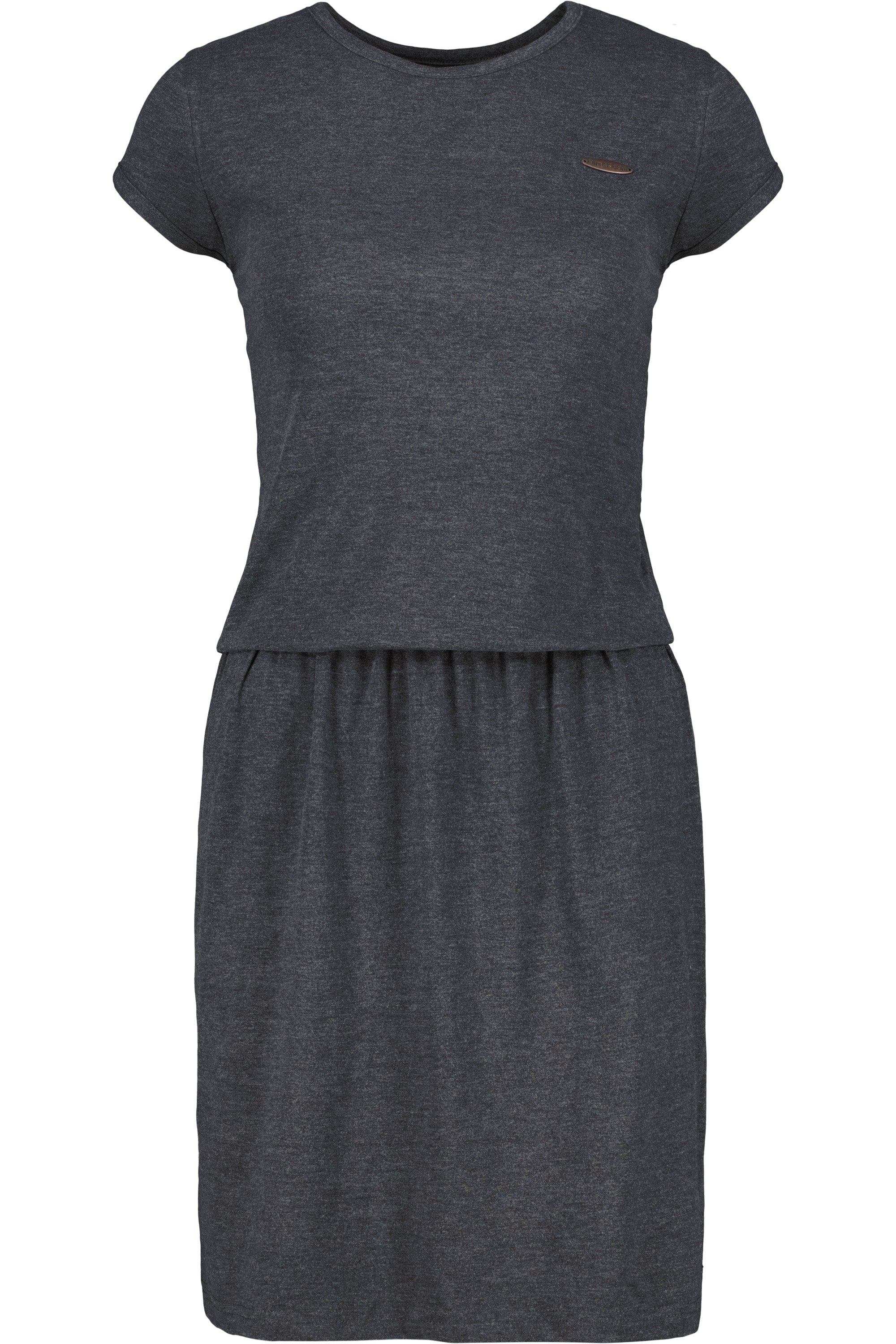 ShannaAK A Kleid Damen mit Gummizug Schwarz