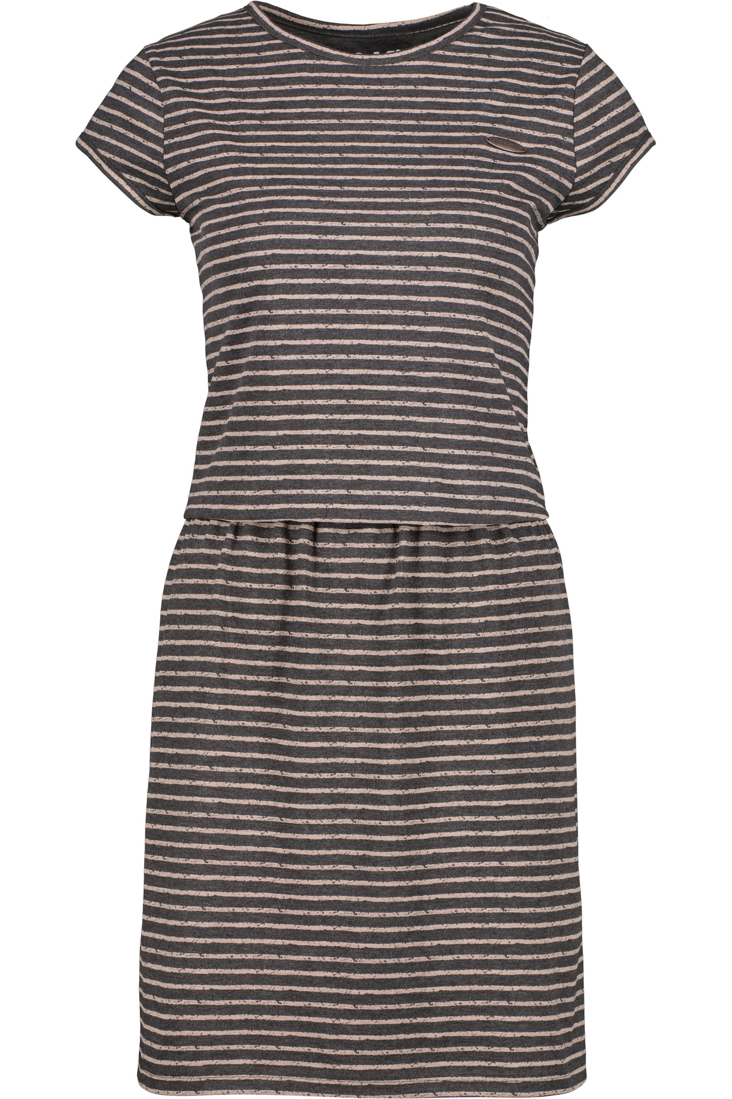 Damenkleid mit maritimen Streifen - ShannaAK Z von Alife and Kickin Schwarz
