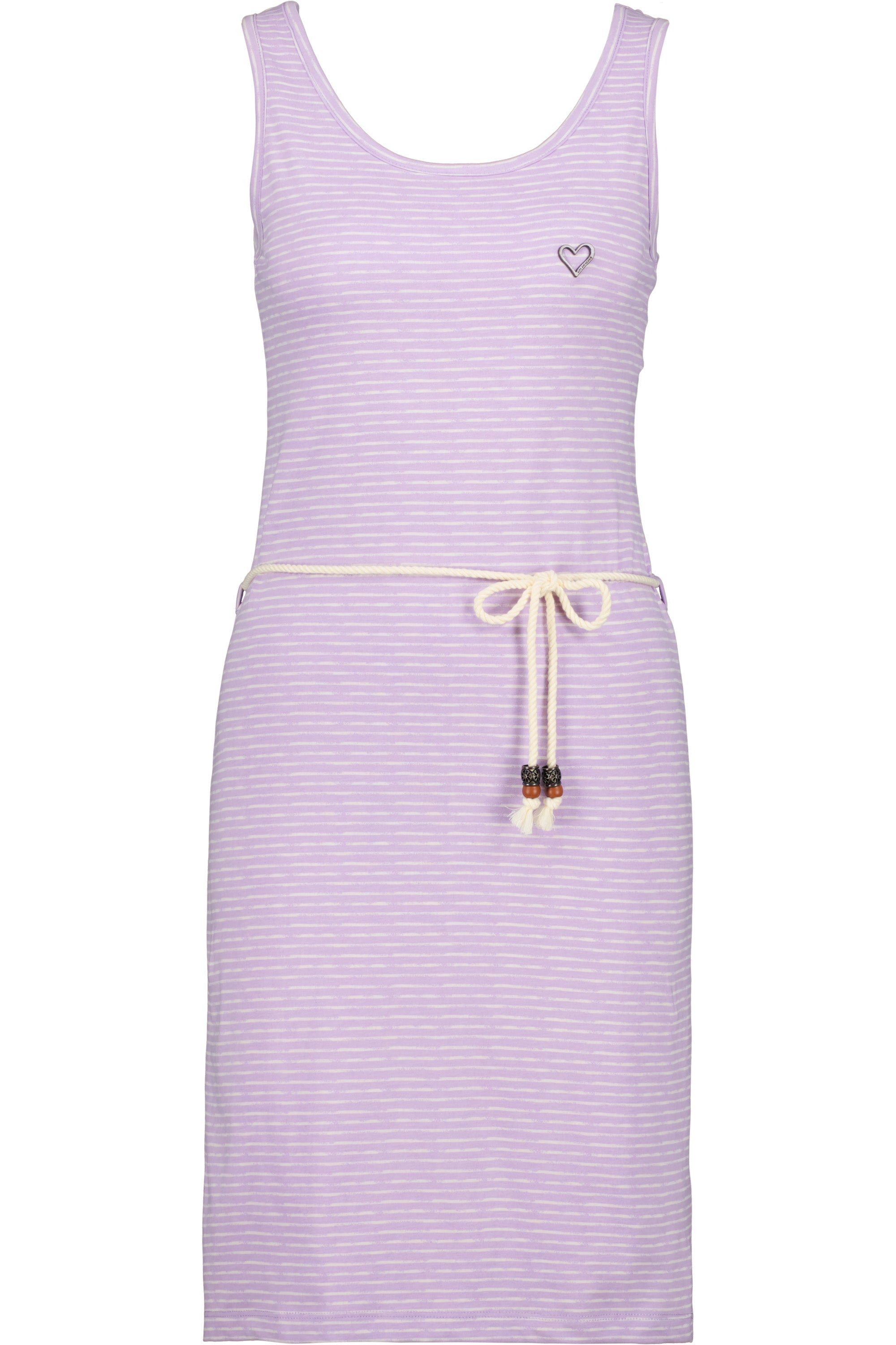 JenniferAK Z - Gestreiftes Trägerkleid für Damen von Alife and Kickin Violett